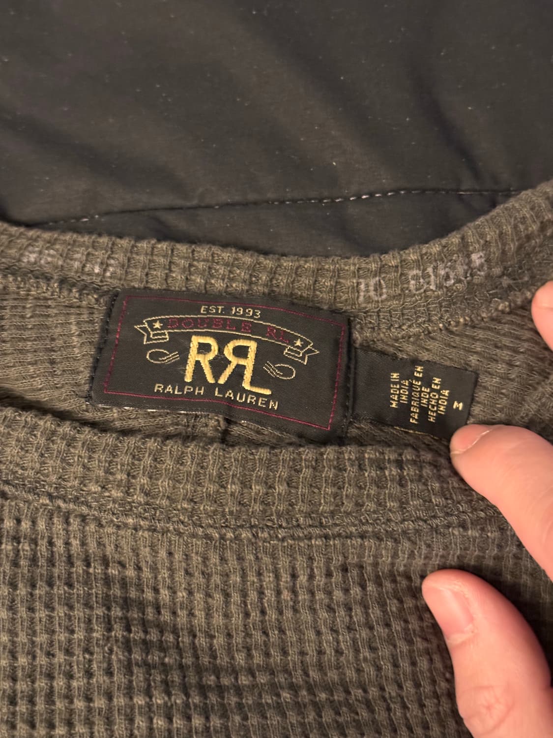 RRL 더블알엘 와플 크루넥 써멀 M 상품이미지2