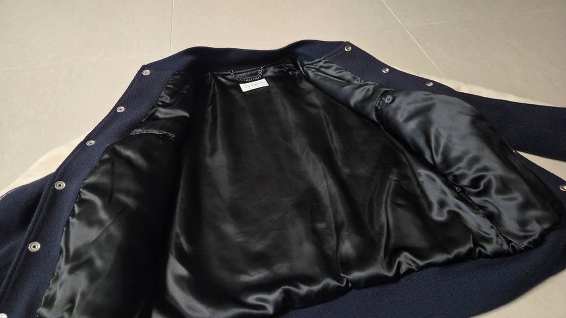 산드로 옴므 테디 봄버 울 바시티 스타디움 점퍼 상품이미지4