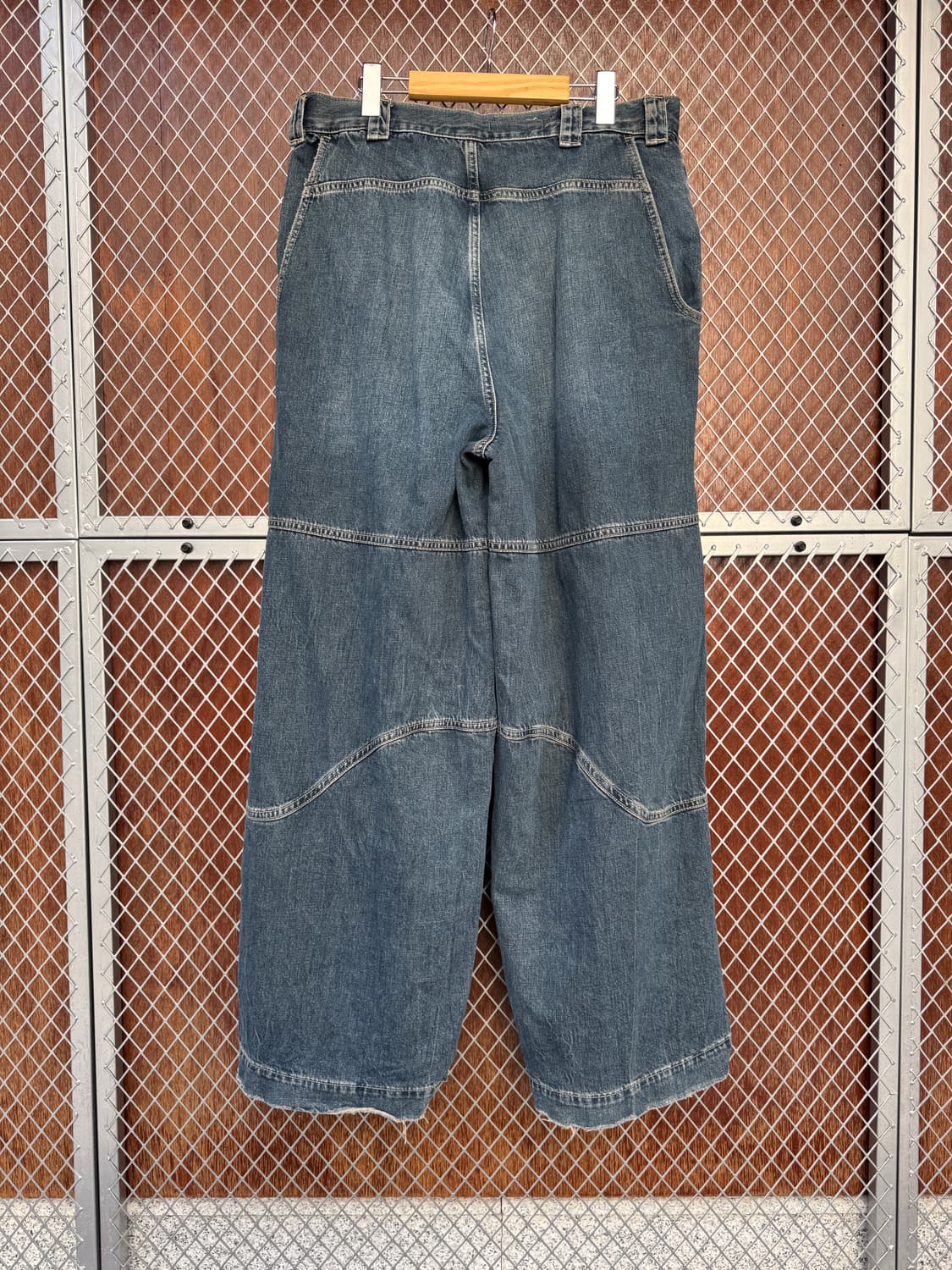 자라 플레어핏 바이커진 와이드 데님팬츠 34 상품이미지6