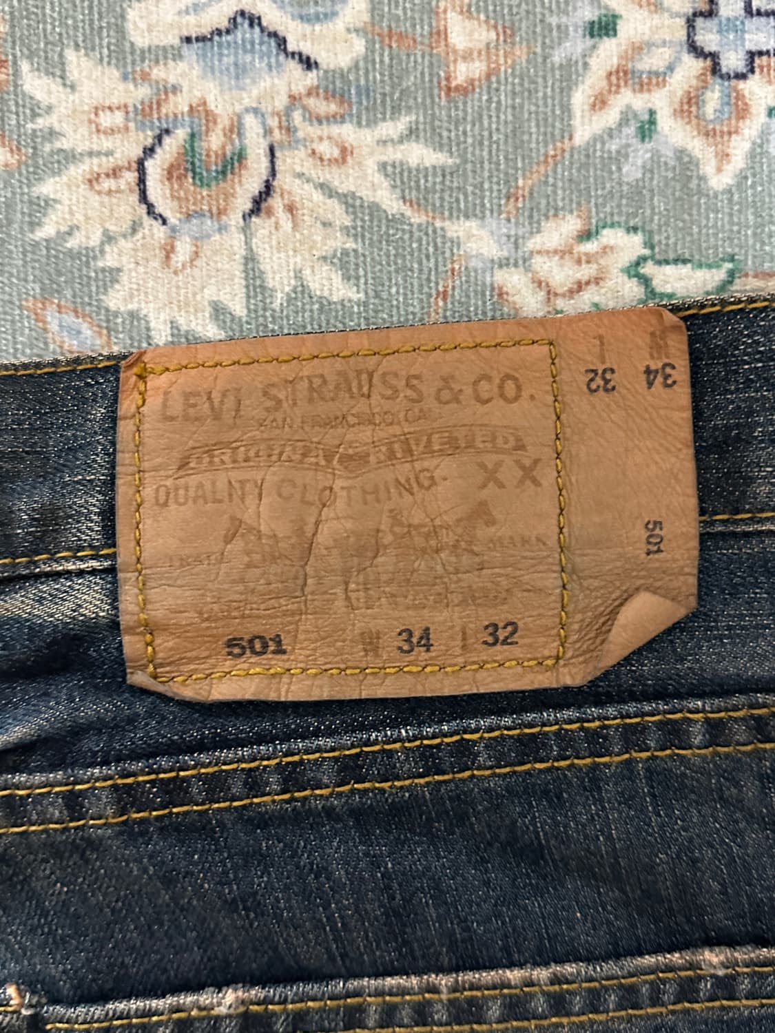 (34)90‘s 리바이스 코카콜라 데님팬츠 상품이미지3