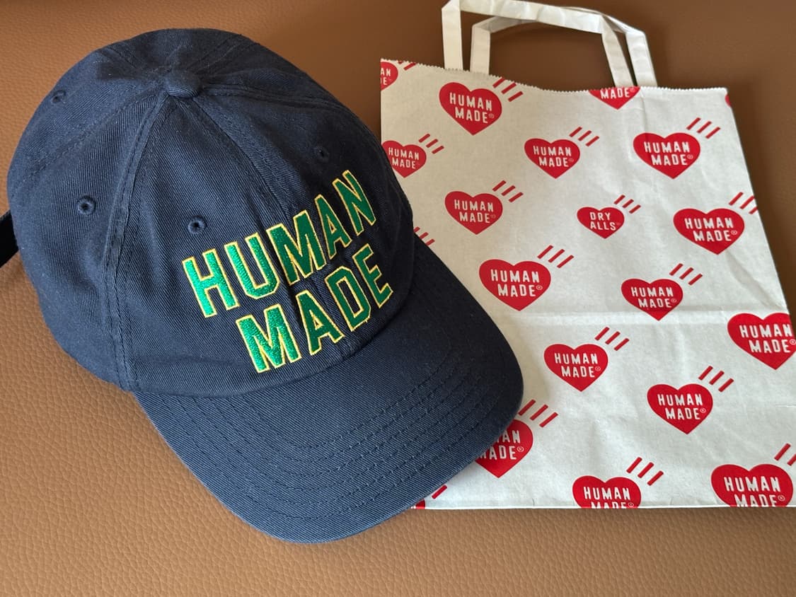 휴먼 메이드 6 패널 캡 네이비 상품이미지2