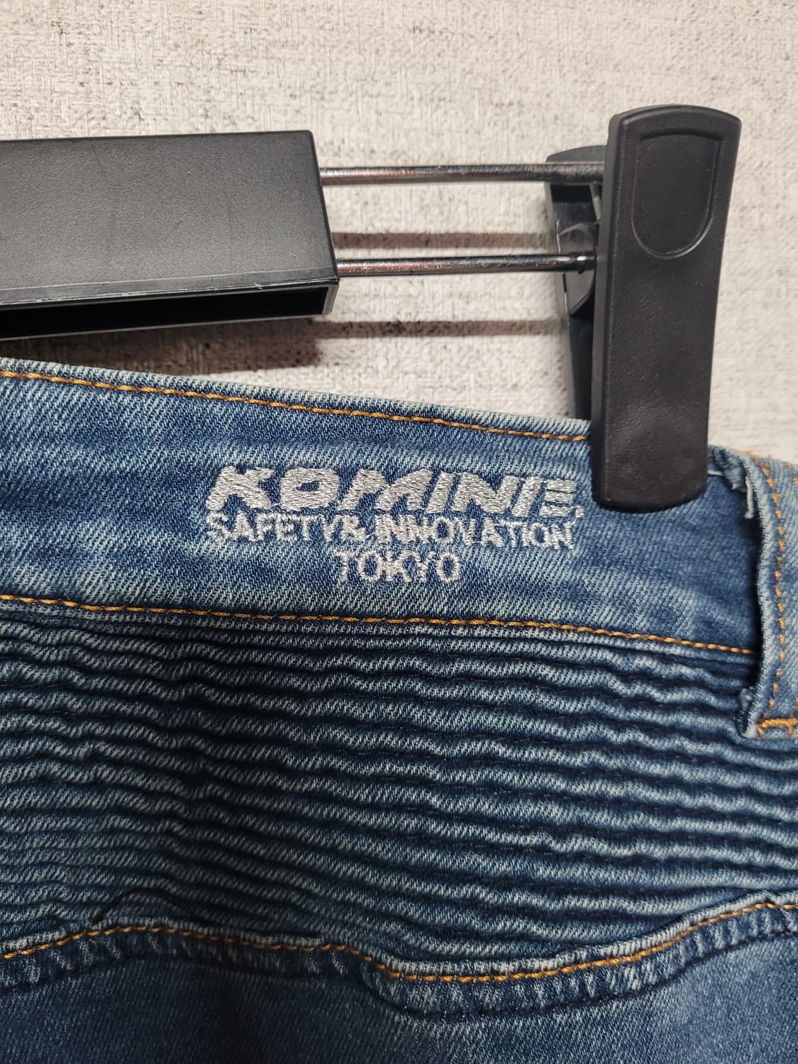 코미네 바이커 진 라이딩 청바지 빅사이즈 상품이미지7