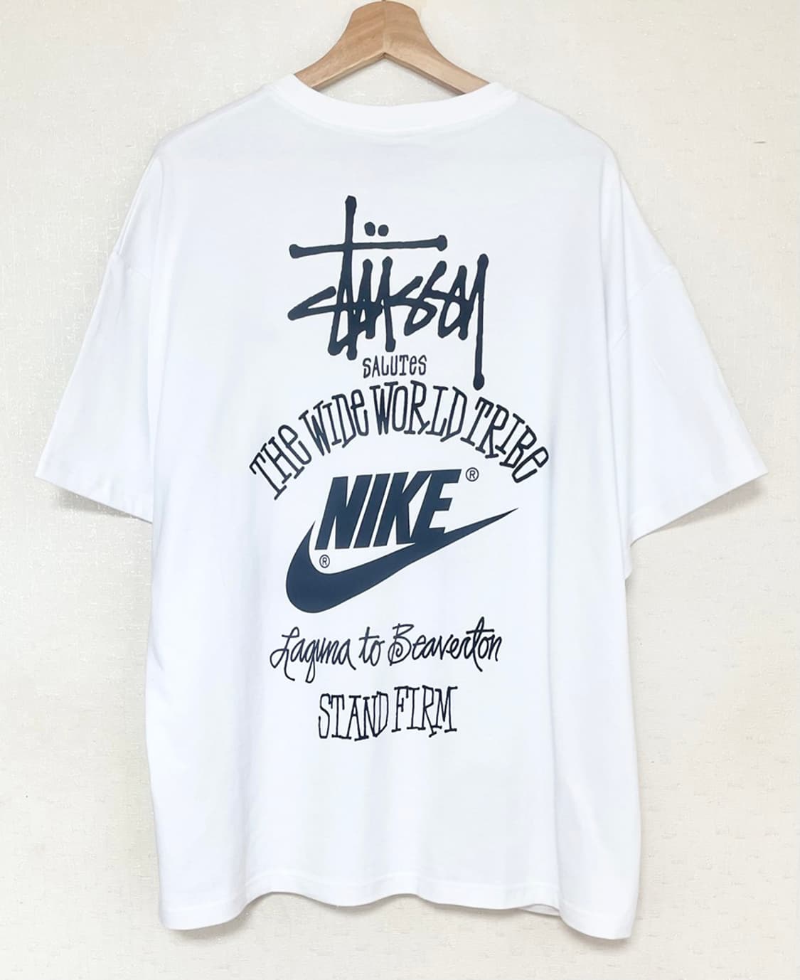 나이키 x 스투시 더 월드 트라이브 티셔츠 상품이미지5