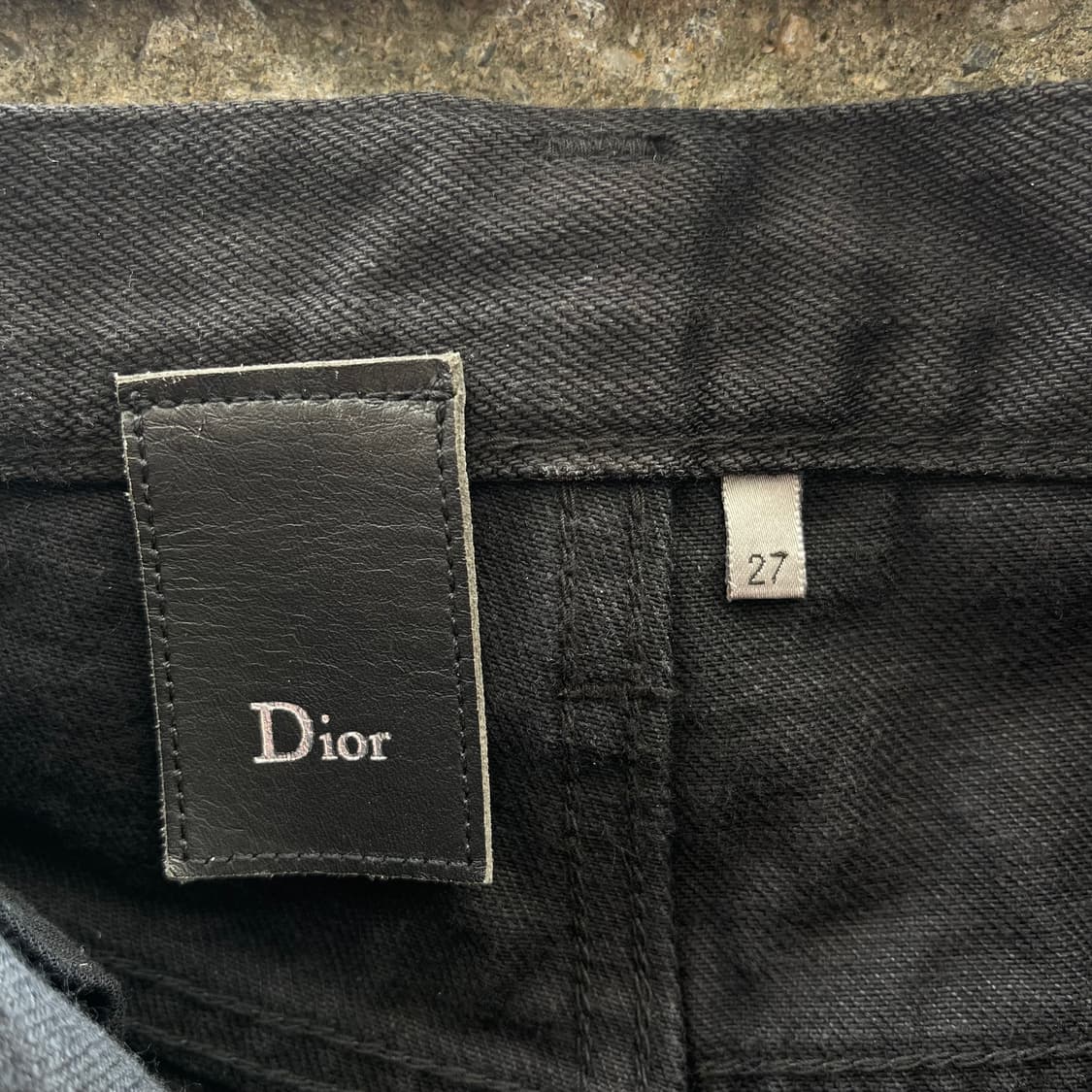 [27] Dior Homme 13AW 아카이브 데님 팬츠  상품이미지6
