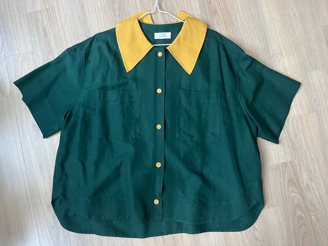 스튜디오톰보이 카라 블라우스 상품이미지1