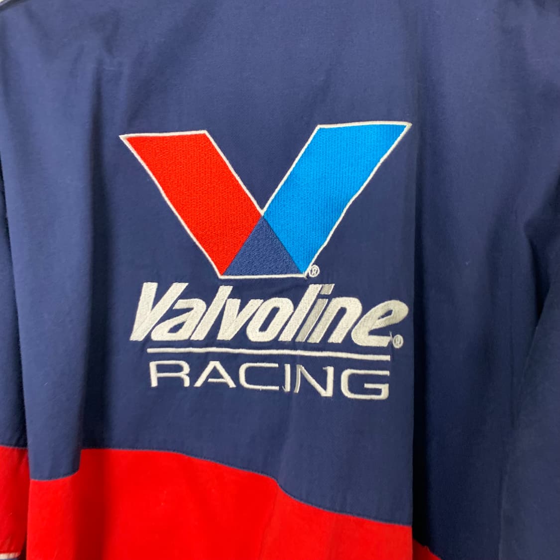 Vintage 빈티지 발보린 패치 레이싱 자켓 상품이미지5