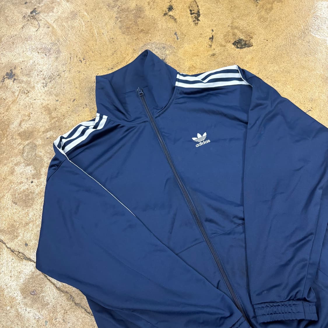 [정품/95,M] 아디다스 트레포일 트랙탑 져지 네이비 b15 상품이미지1