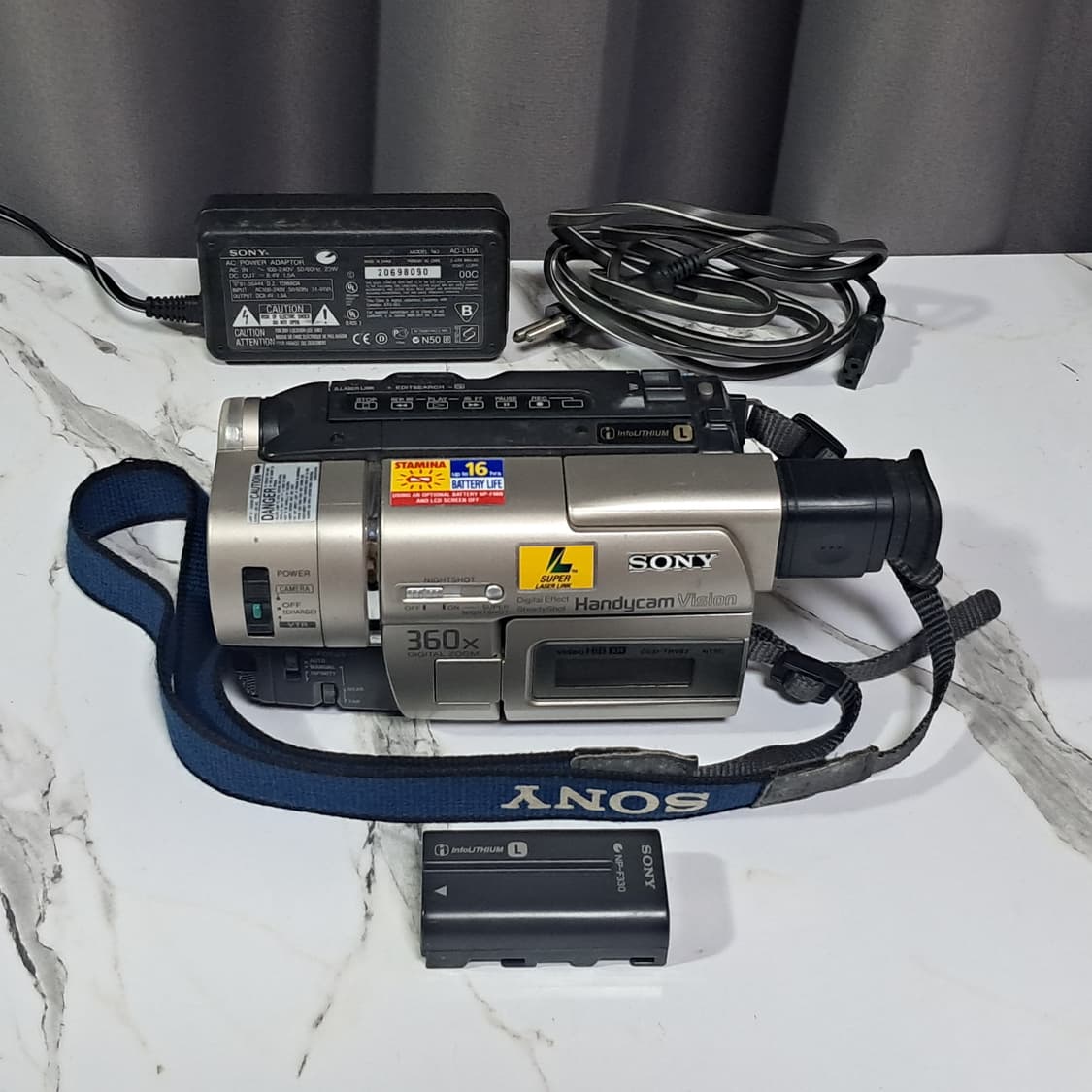 소니 핸디캠 Vision CCD-TRV87 HI8 캠코더 상품이미지8
