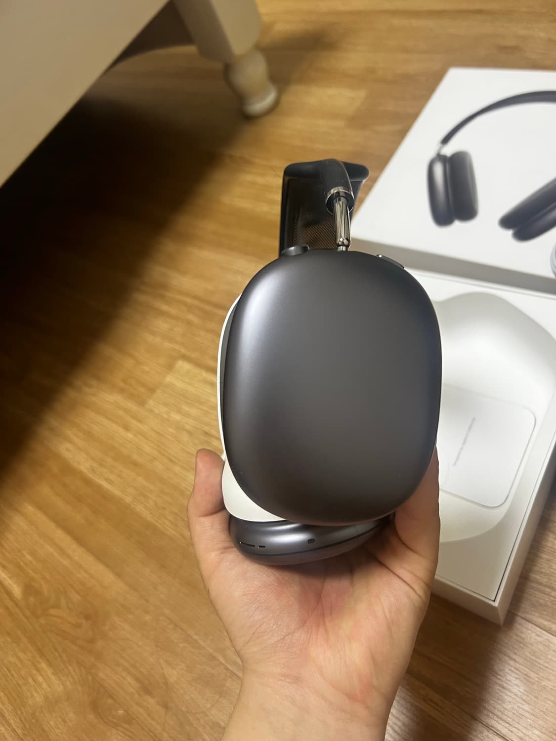 애플 에어팟 맥스 스페이스 그레이 풀박스8핀 상품이미지2