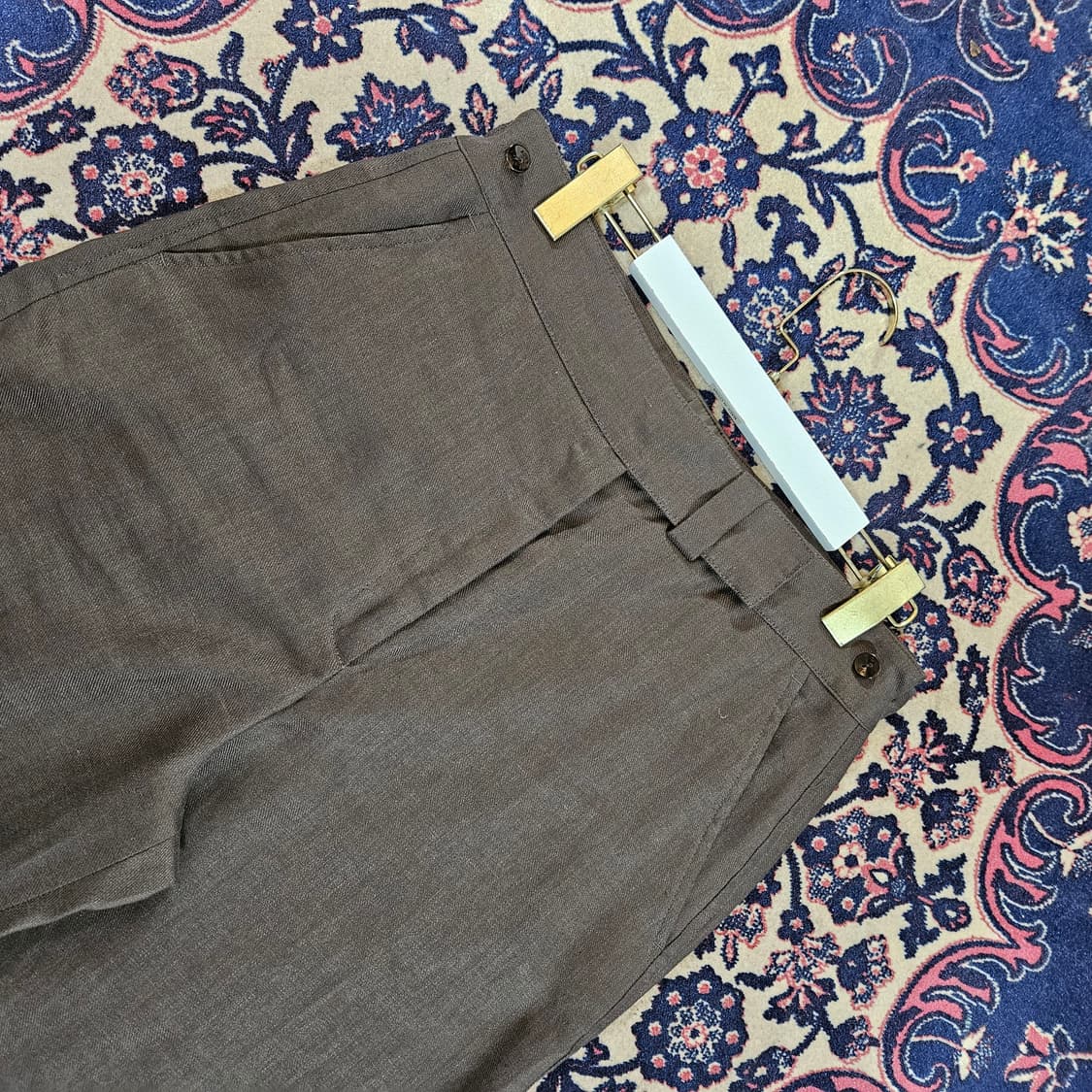 아뇨나(AGNONA) in Italy 21FW 레귤러 테이퍼드 팬츠 상품이미지2