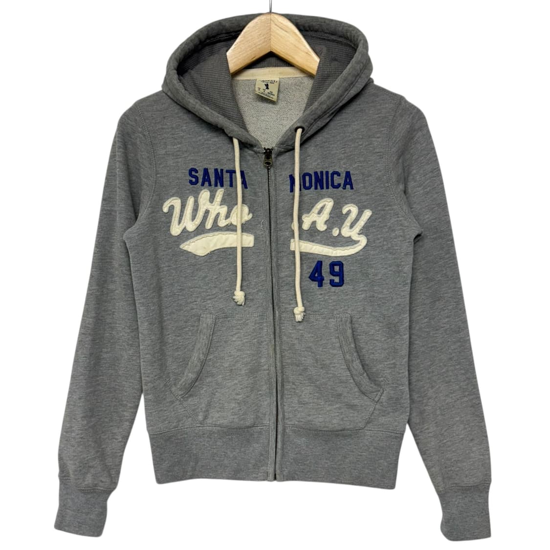 후아유 아치로고 후드집업 상품이미지1