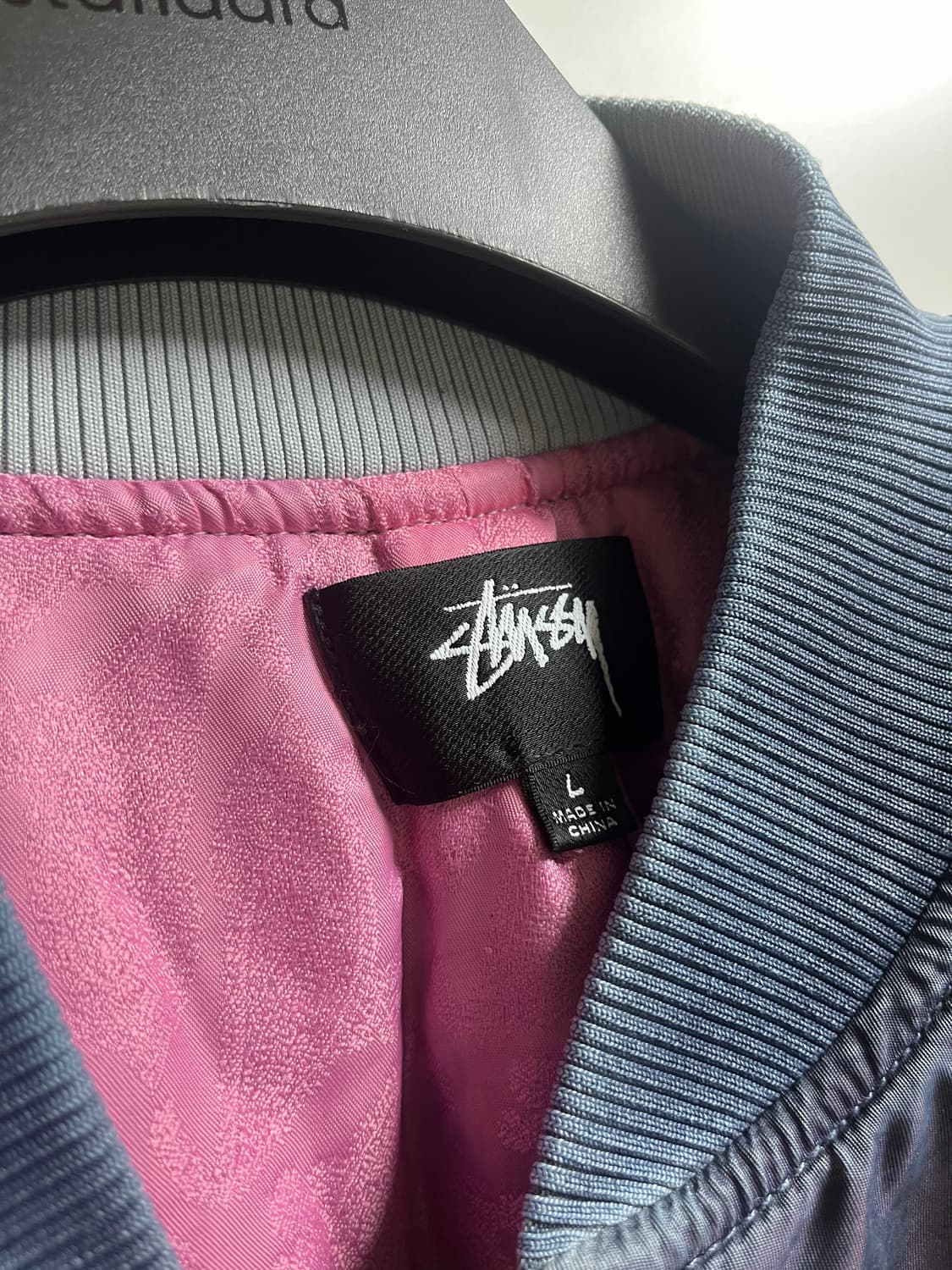 Stussy Nylon Dyed Bomber Jacket L 상품이미지3