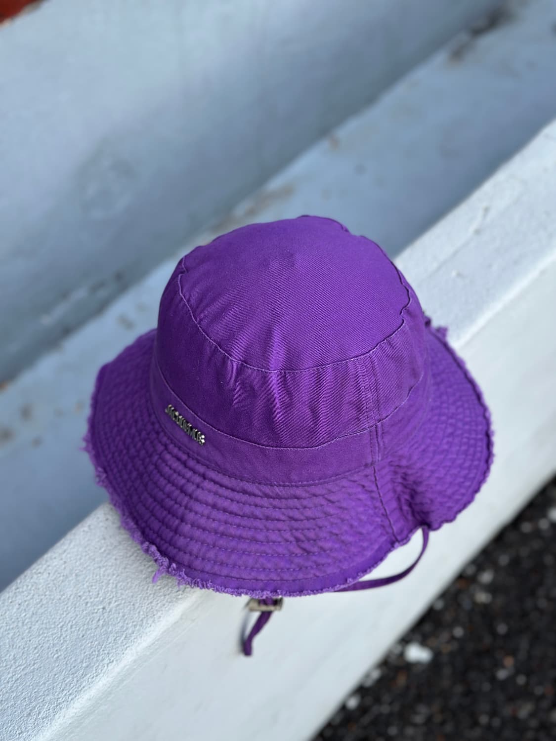 [S-M] 자크뮈스 르 밥 아티초크 버킷햇 퍼플 모자 상품이미지4