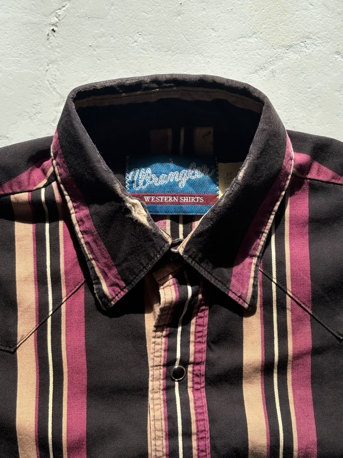 랭글러(Wrangler) 빈티지 웨스턴 셔츠 상품이미지1