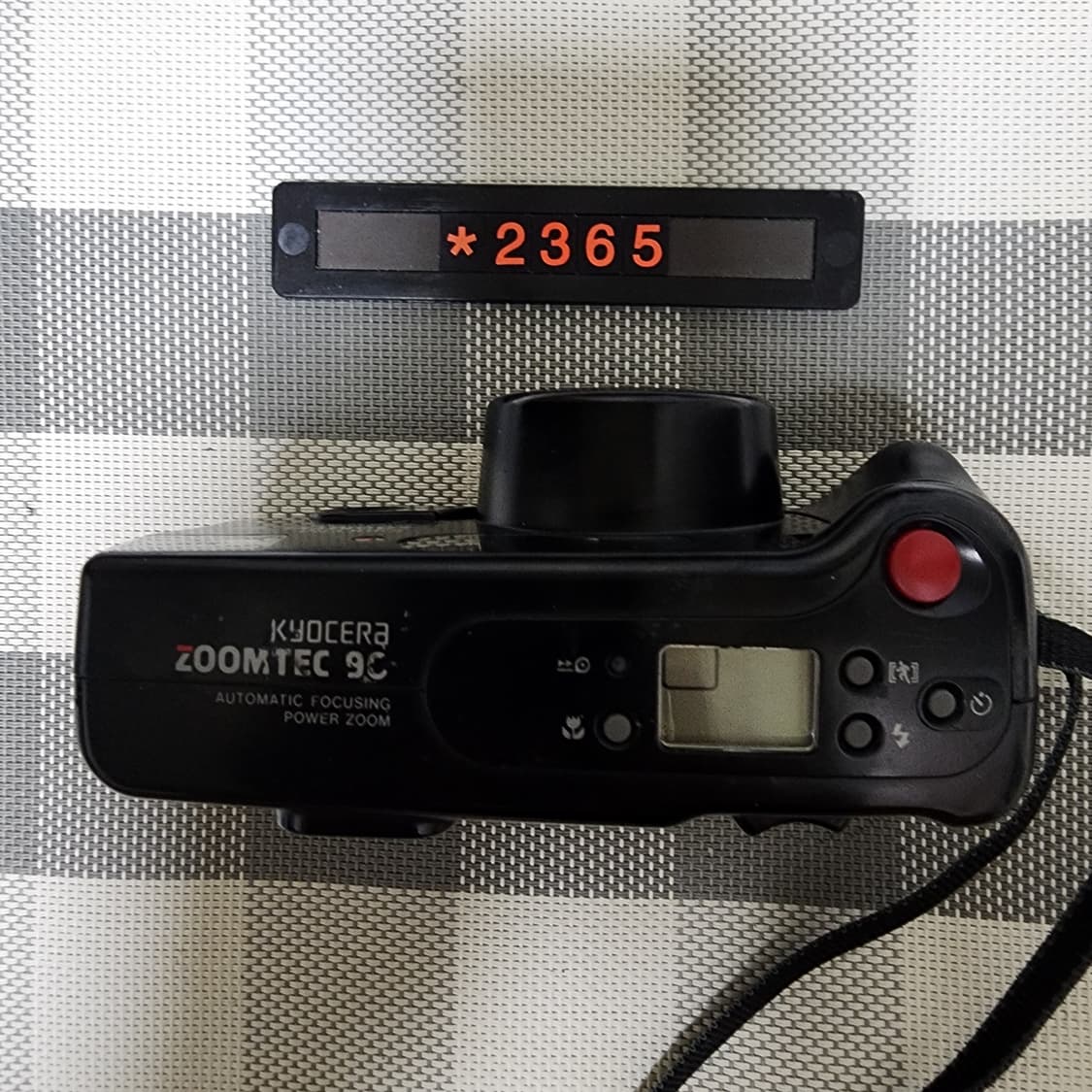 교세라 줌텍 90 데이터백 필름카메라 상품이미지2