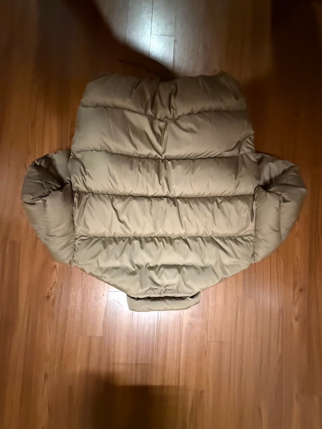 montbell 카키베이지 엑스라지 패딩 상품이미지2