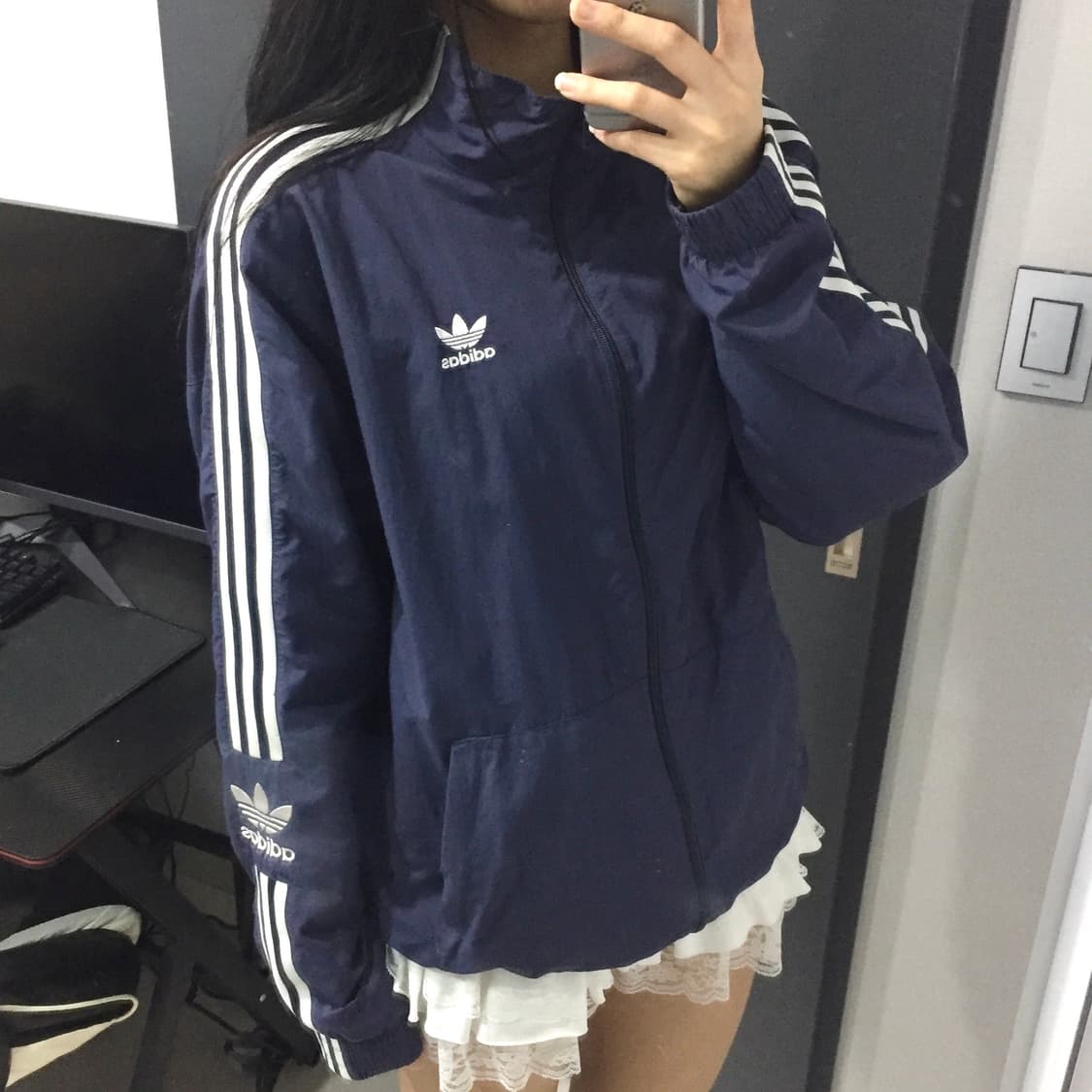 Adidas 대장급 오리지널 트랙탑 져지 바람막이 상품이미지1