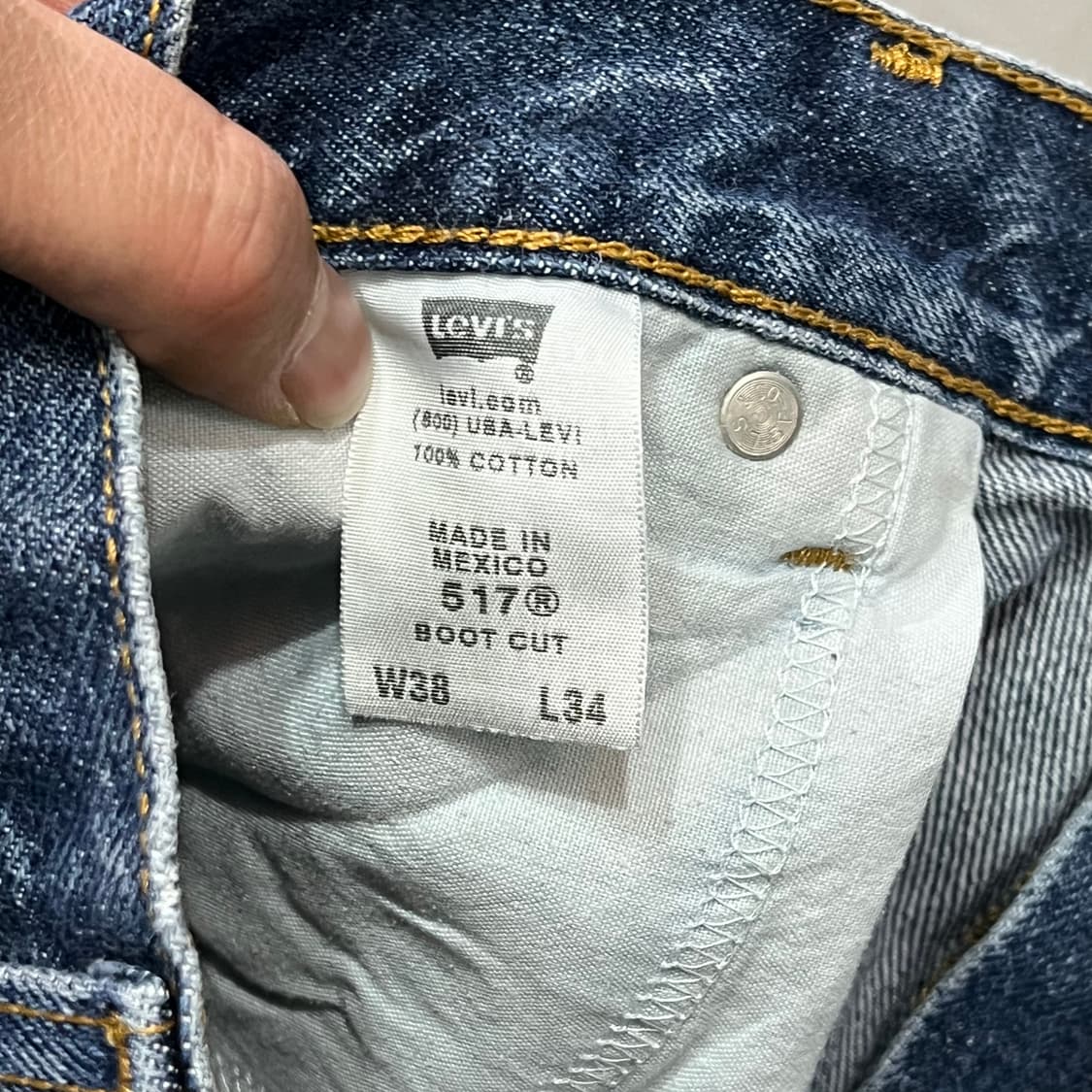  리바이스 517 데님팬츠 y15061 상품이미지7
