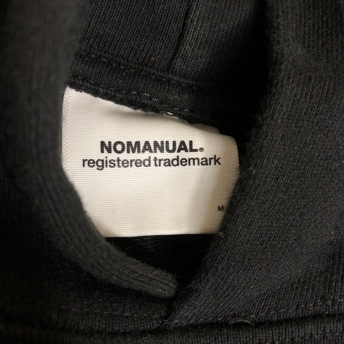 노매뉴얼 후드티 m 상품이미지2