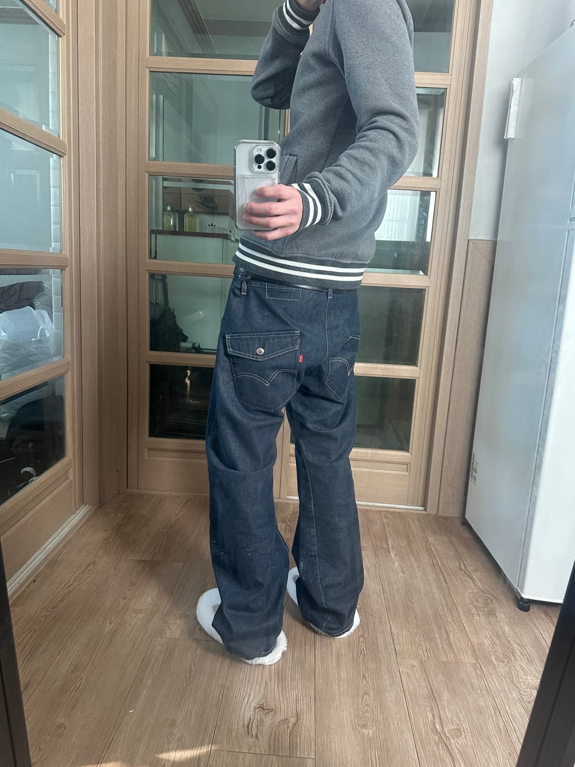 [34x 32] 리바이스 00s 엔지니어드 루즈핏 데님팬츠 상품이미지2