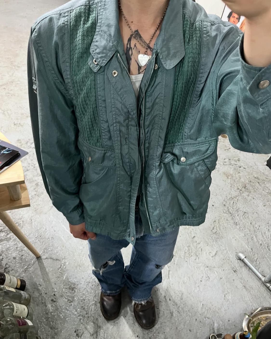 ELABOLATE bomber jacket 상품이미지2