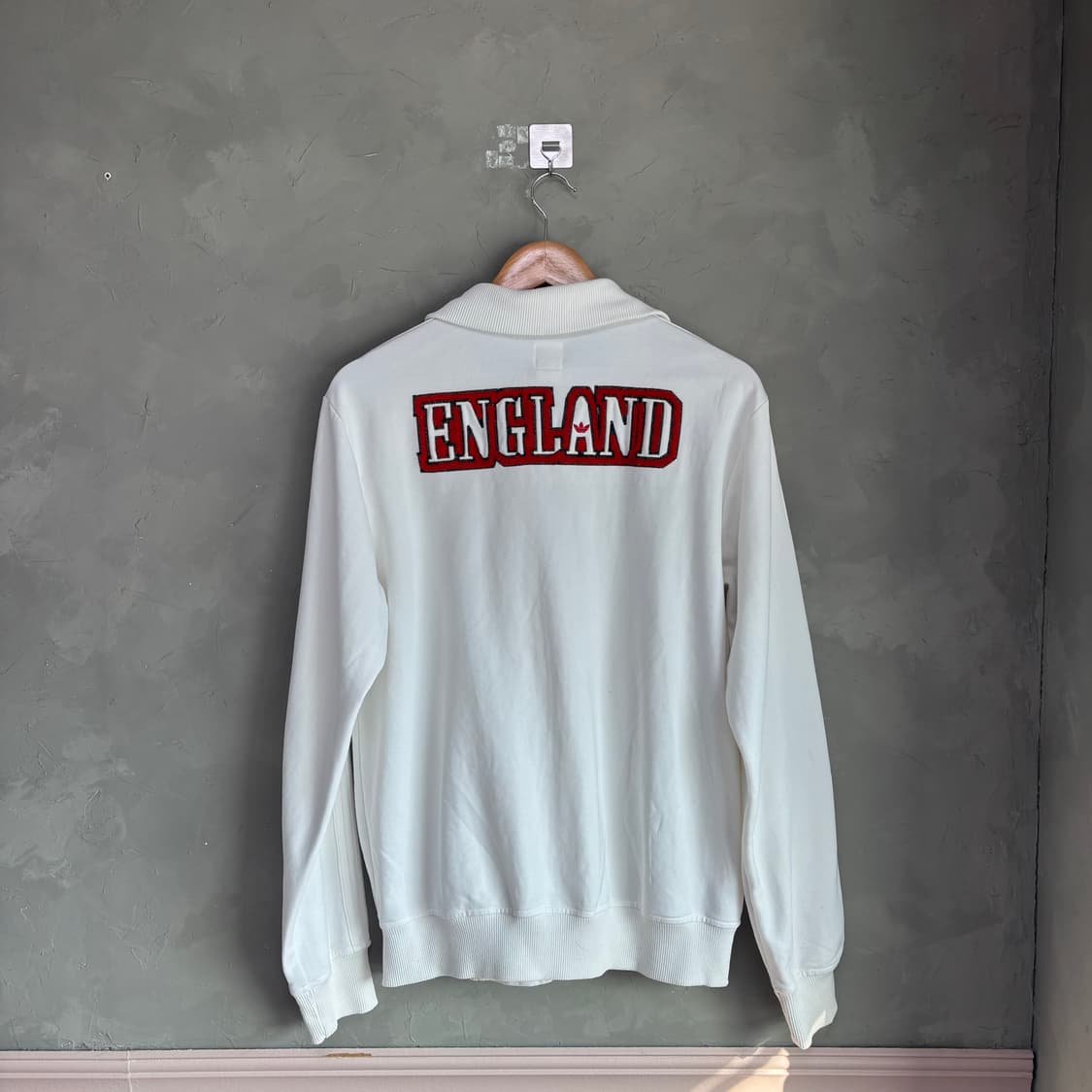 아디다스 잉글랜드 국대 져지 트랙탑 화이트 상품이미지4