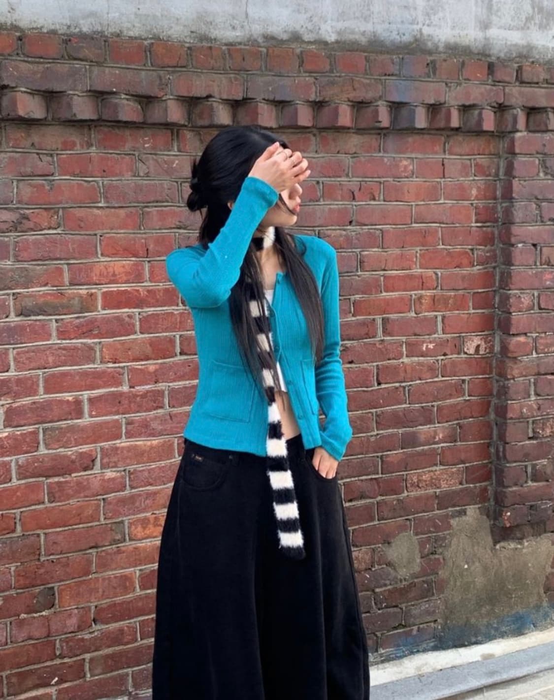 우누 슬림 포켓 가디건  상품이미지1