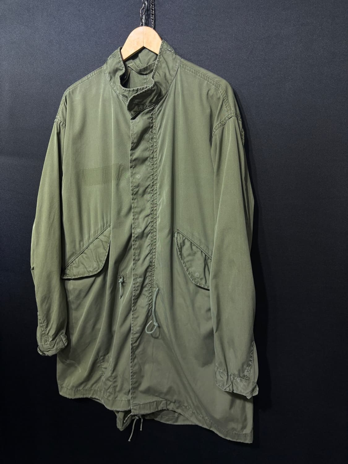 74's m-65 피쉬테일 개파카 외피 상품이미지3