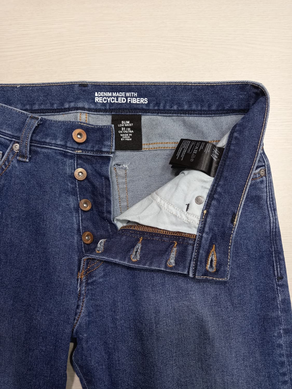 31 H&M 스판 슬림일자진 31-465 상품이미지7