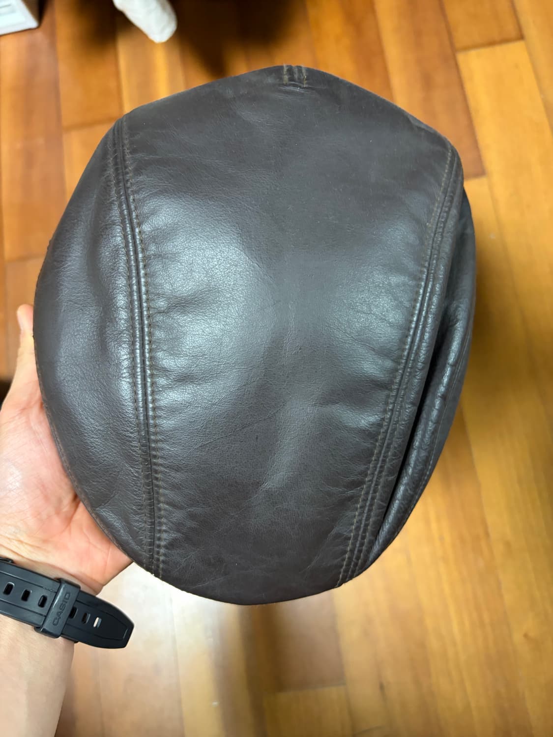 가죽 헌팅캡 상품이미지2