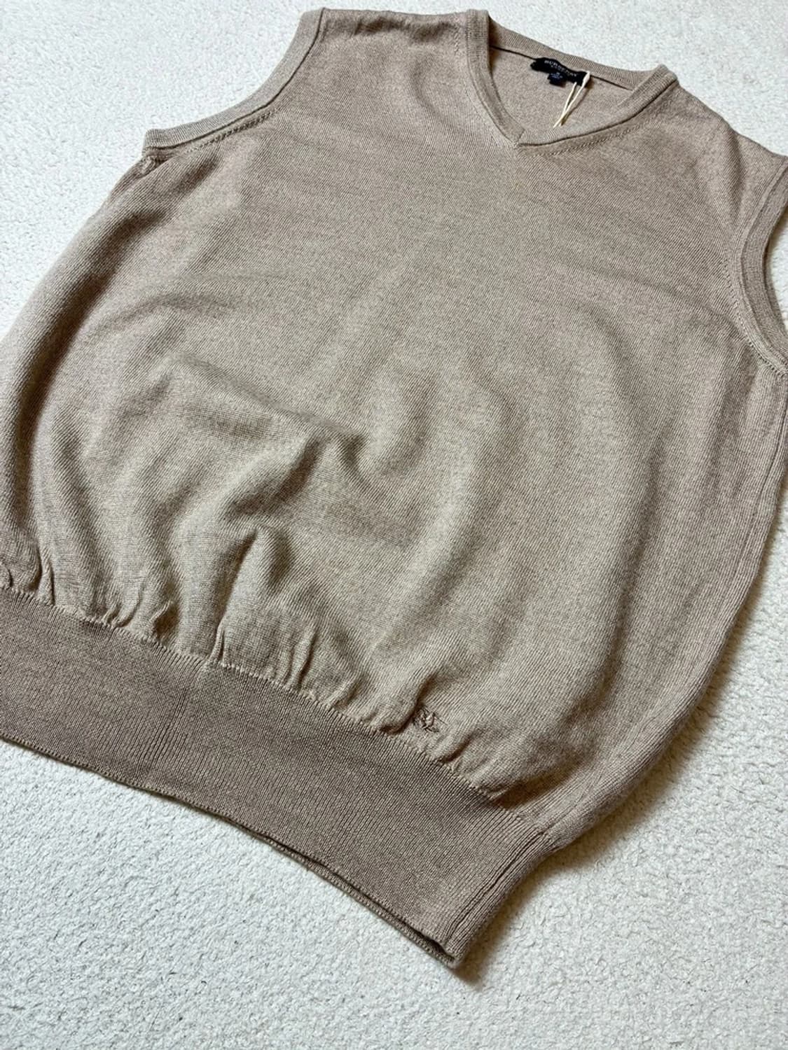 버버리 00's 퓨어 뉴 울 니트 조끼 PN8028 상품이미지3