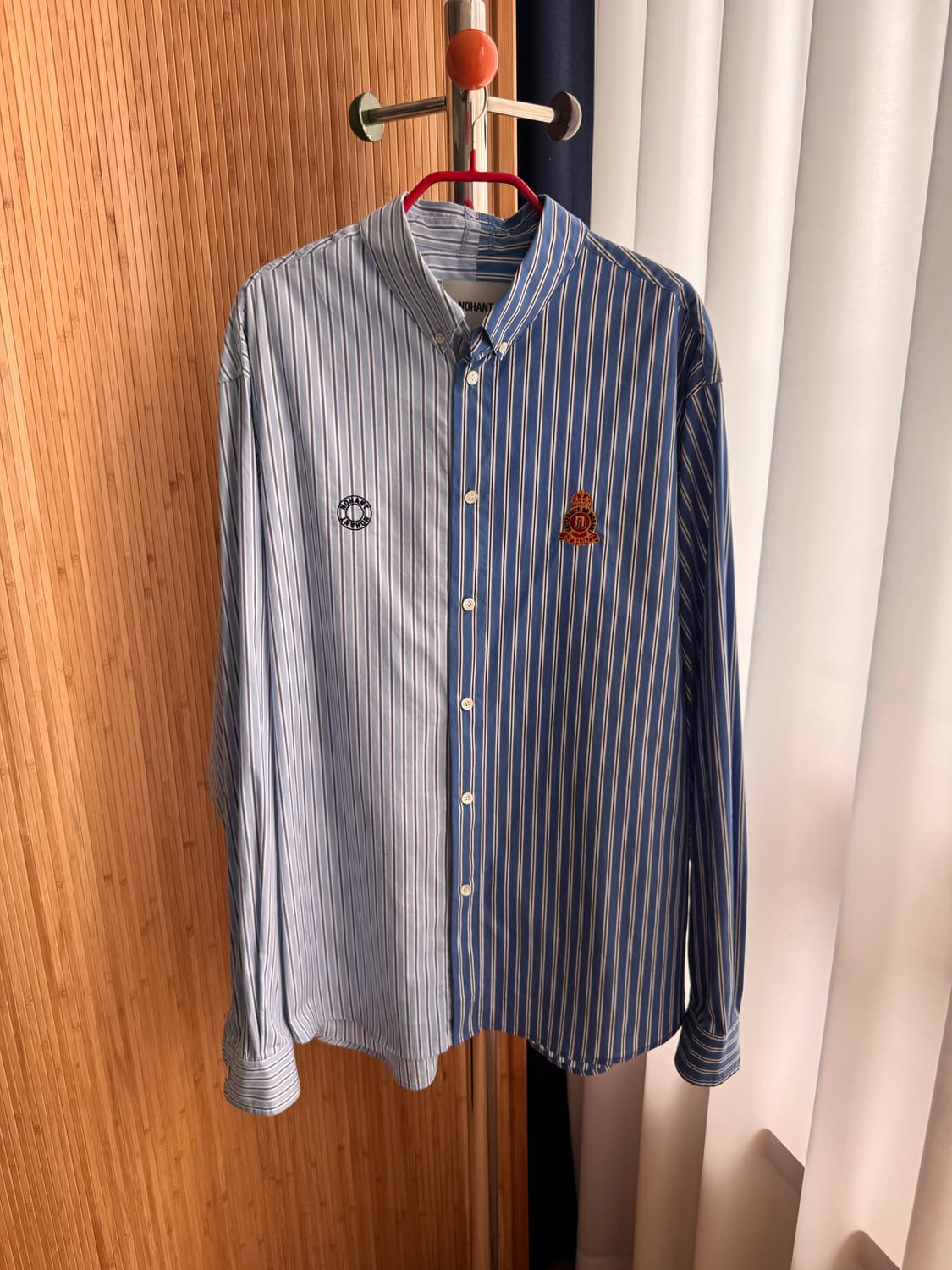 (라지)노앙 NOHANT Mixed Stripe Shirt Stripe 상품이미지5