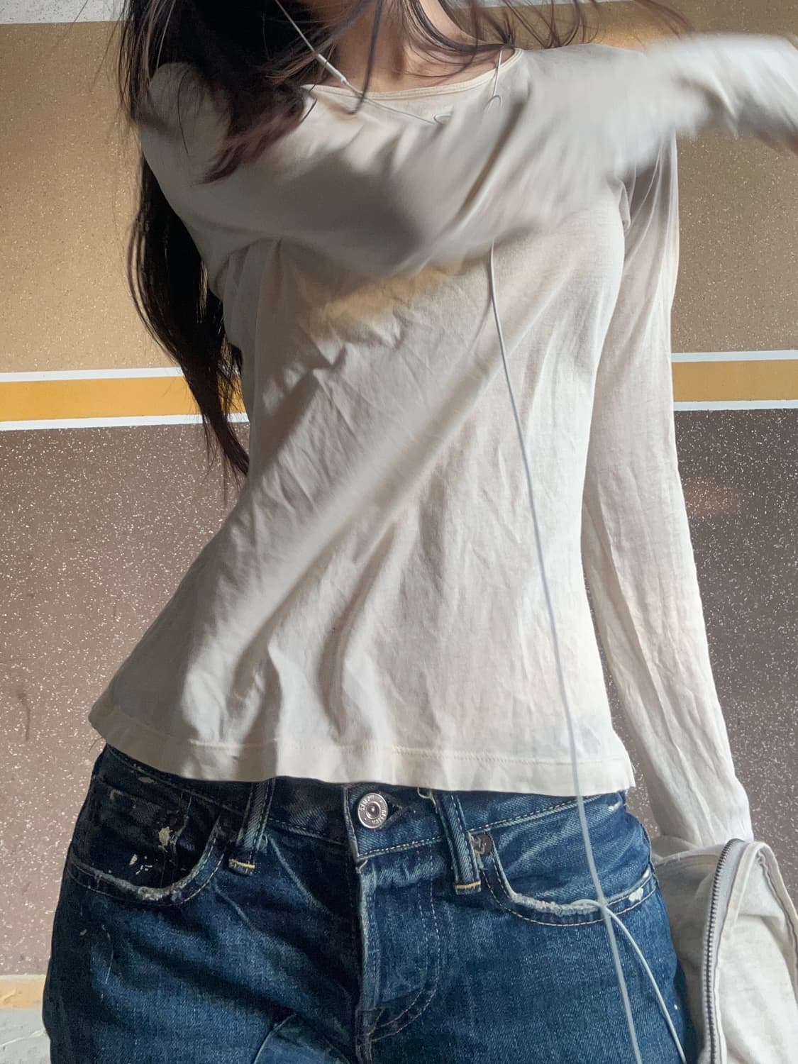아메리칸 어패럴 롱슬리브 티셔츠 상품이미지3