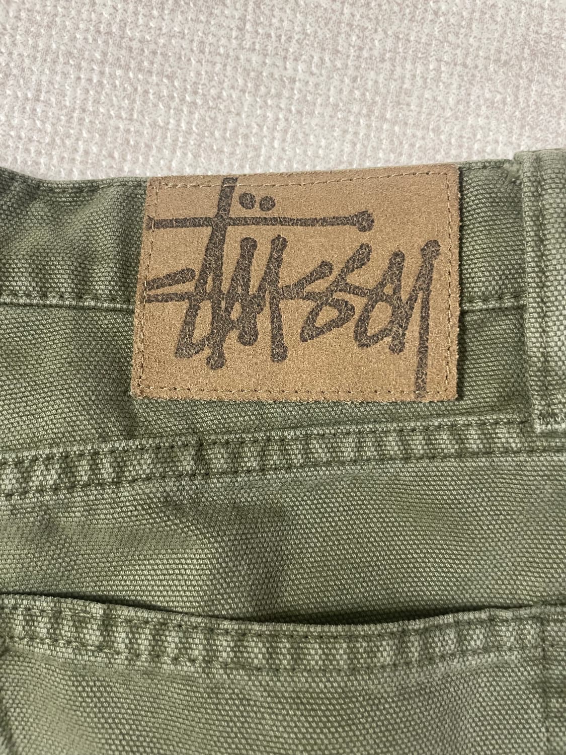 스투시 빅 올 진 올리브 드랩 (30) 상품이미지4