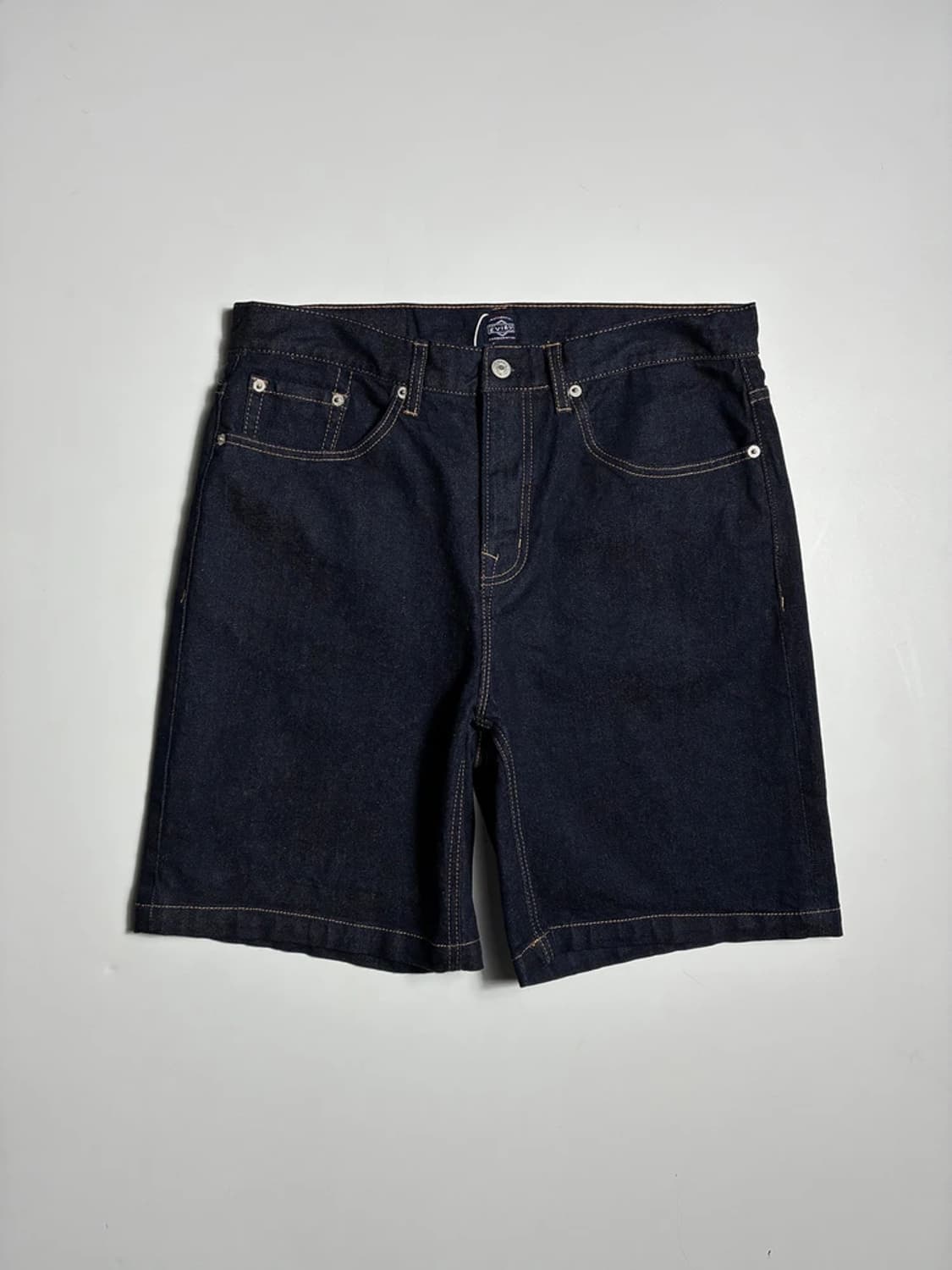 에비수 EVISU 24SS 갈매기 로고 자수 데님 반바지 R2324 상품이미지1