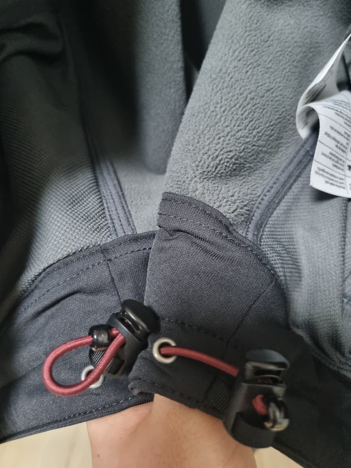 칼하트 크로울리 소프트쉘 레인 자켓 블랙 XXL 상품이미지7