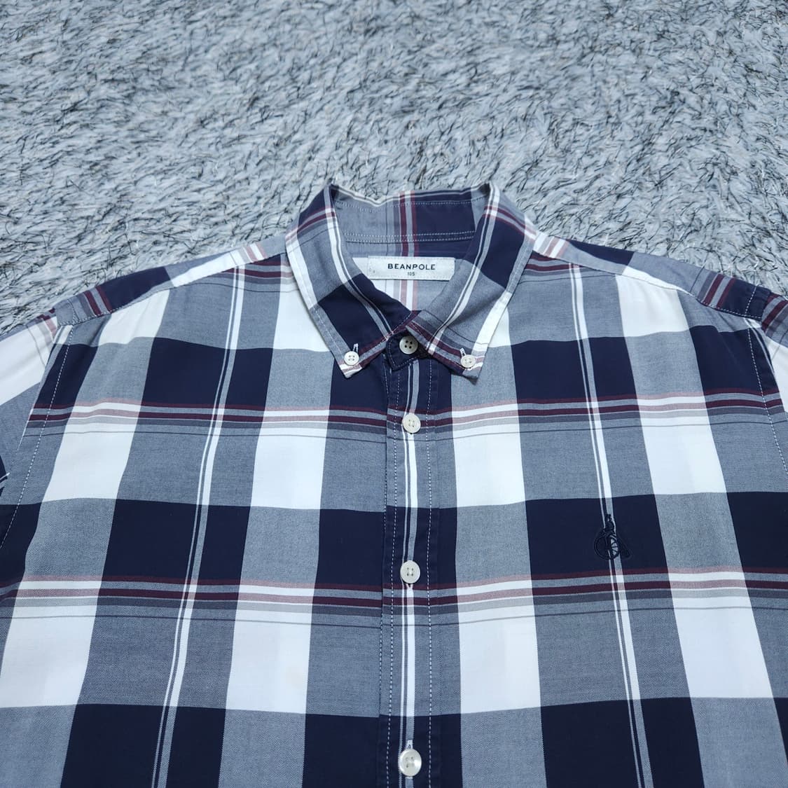 빈폴)105 남자 체크셔츠남방 / 왕눈이샵 상품이미지3