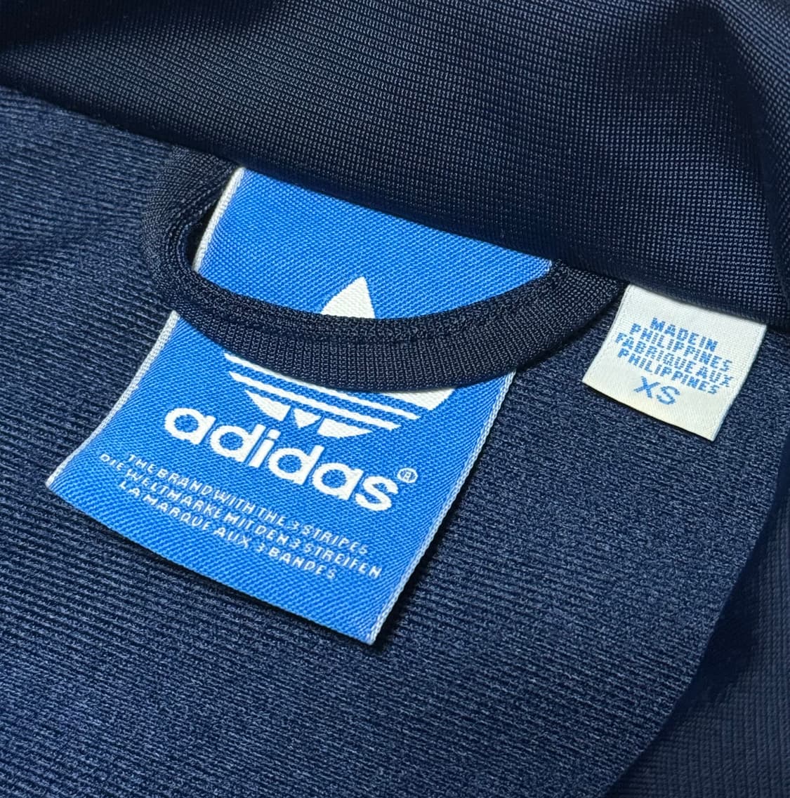 아디다스 딥네이비 실버 구파 져지 상품이미지5