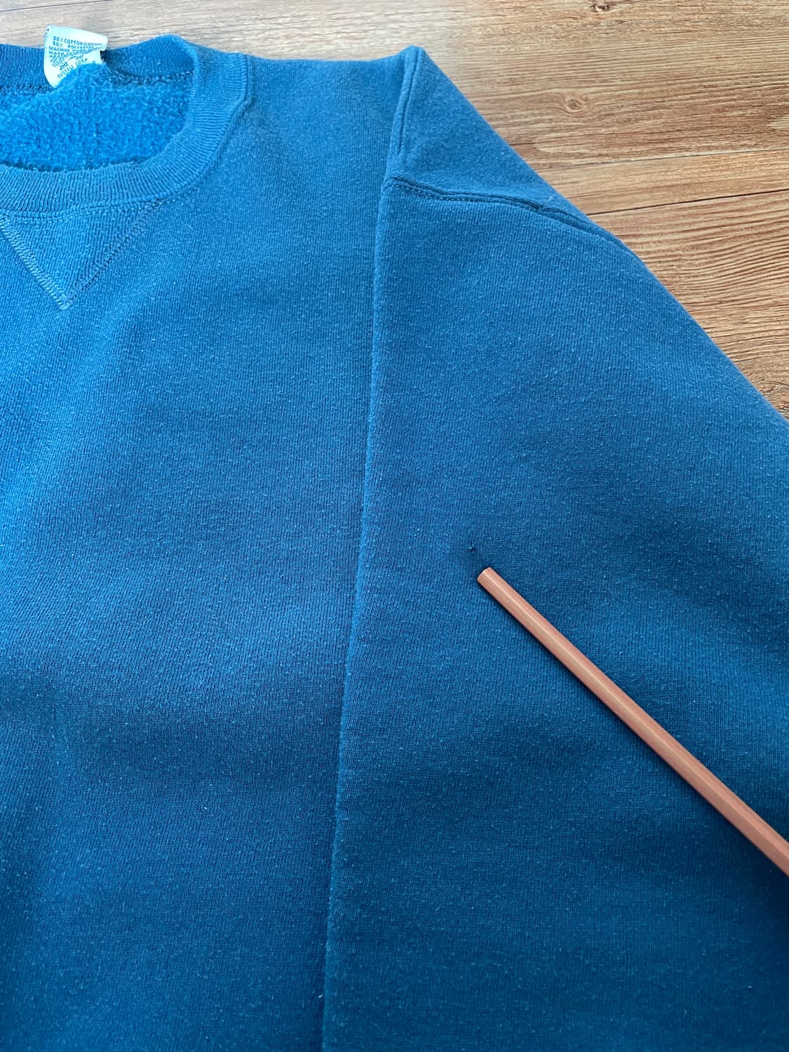 90s 러셀 애슬레틱 스웻셔츠 블루 미제🇺🇸 상품이미지2
