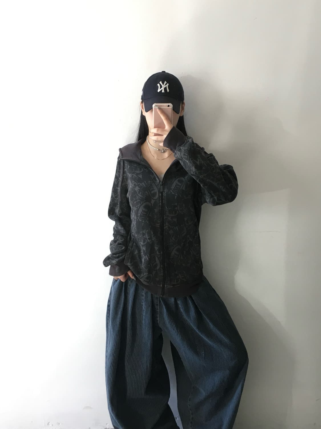 아디다스 그래픽 패턴 후드집업 상품이미지1