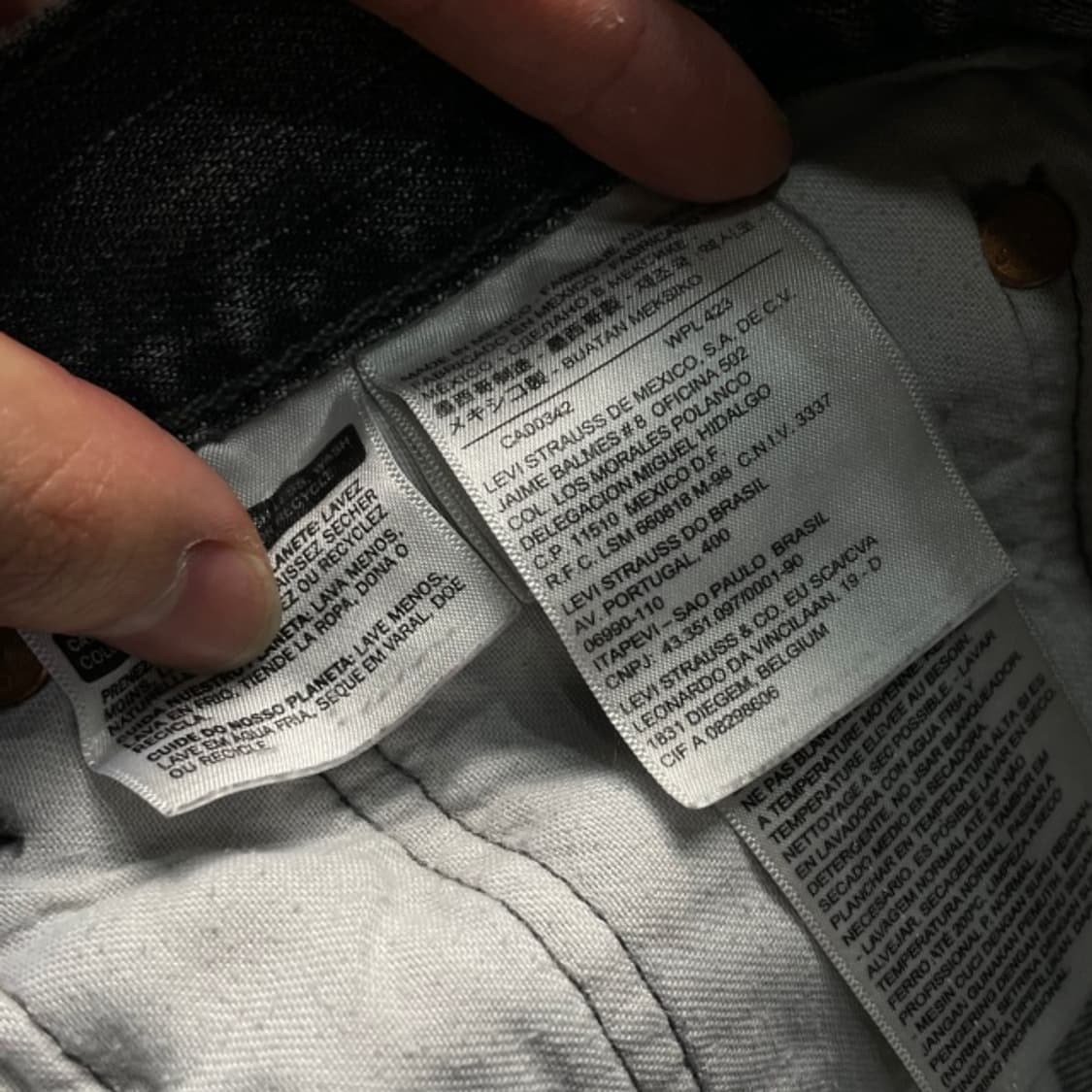 33 리바이스 501 청바지  상품이미지3