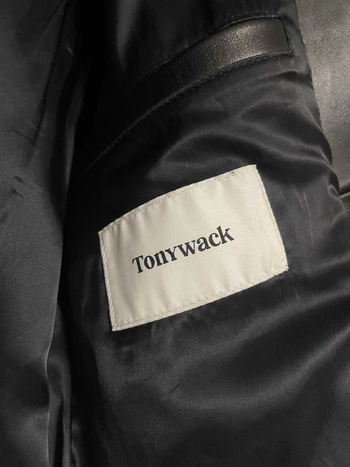 토니웩 레더 자켓 50(L) 상품이미지5