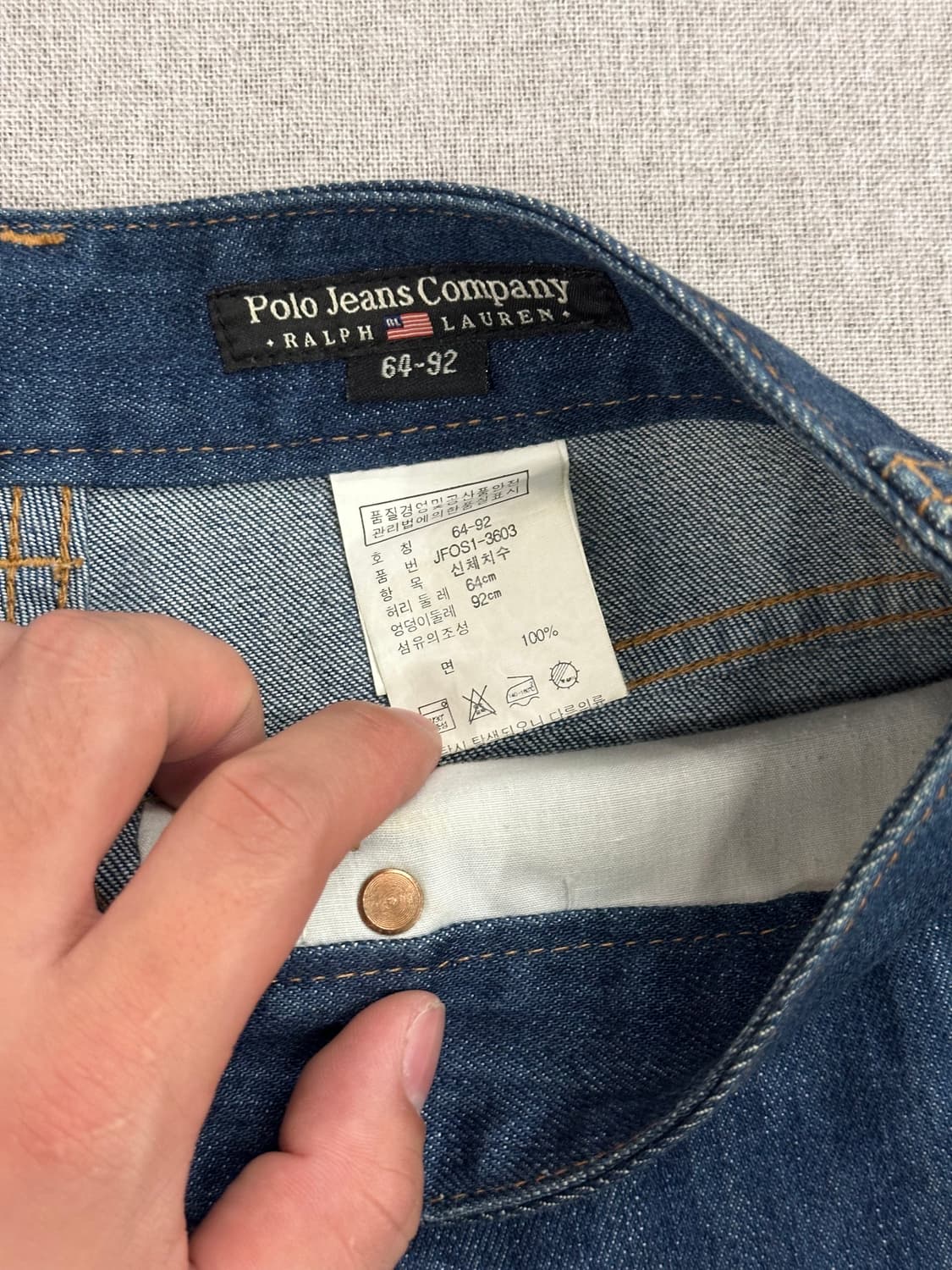 Polo Ralph Lauren 데님 스커트 상품이미지6