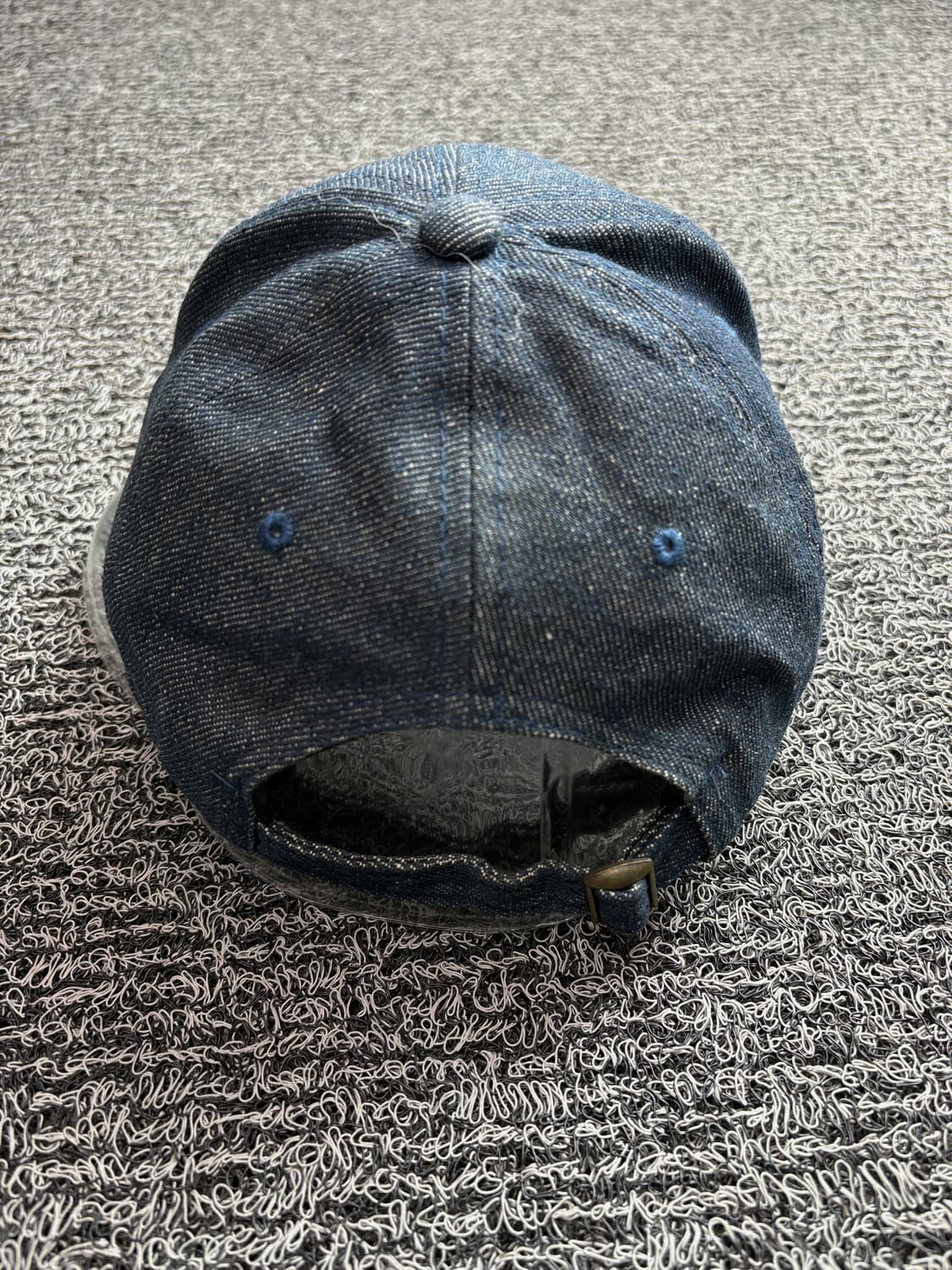 00s 본더치 y2k 올드스쿨 패치 빅로고 데님 볼캡 2942 상품이미지4