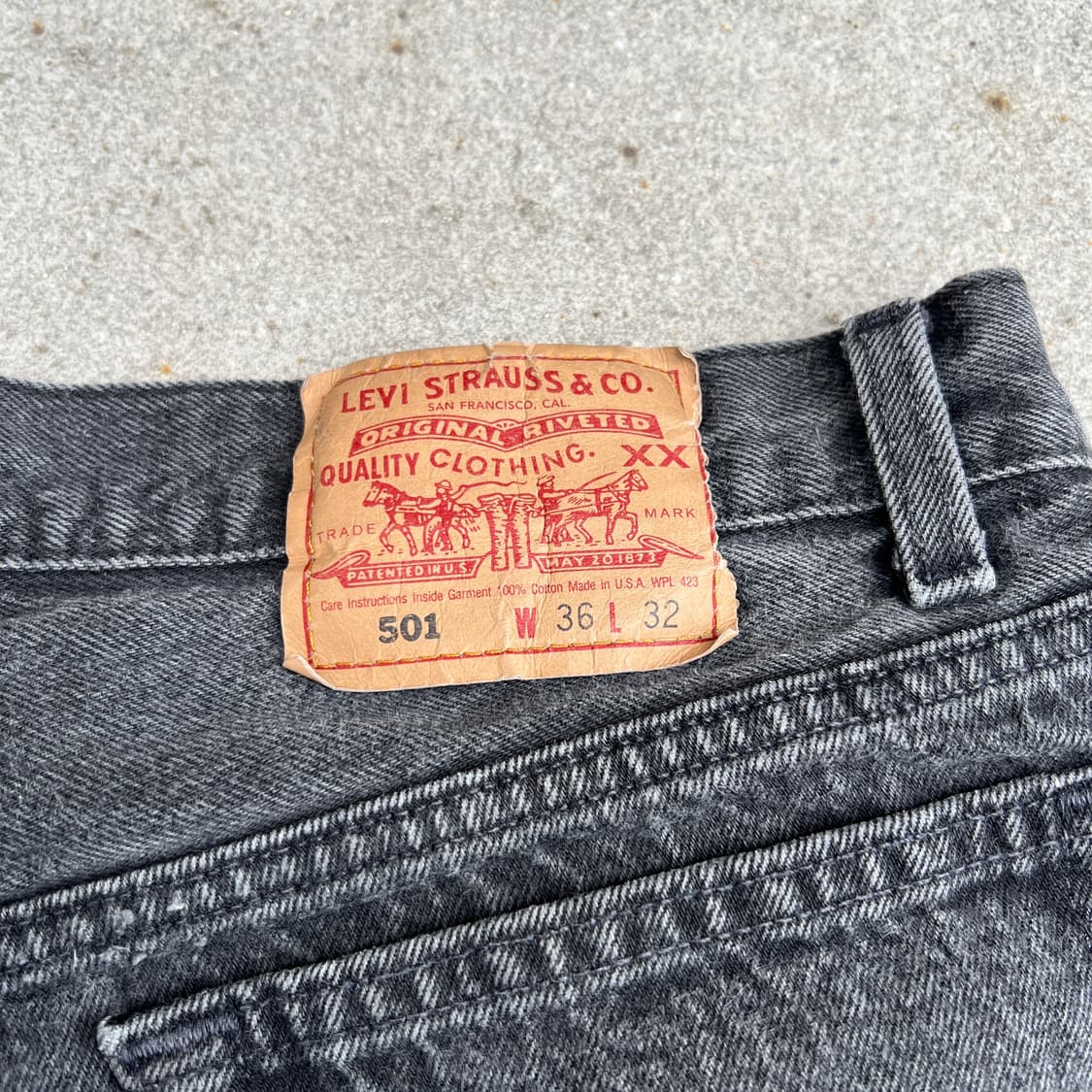 90s USA Vintage Levis 501-0660 W36 L32 상품이미지9