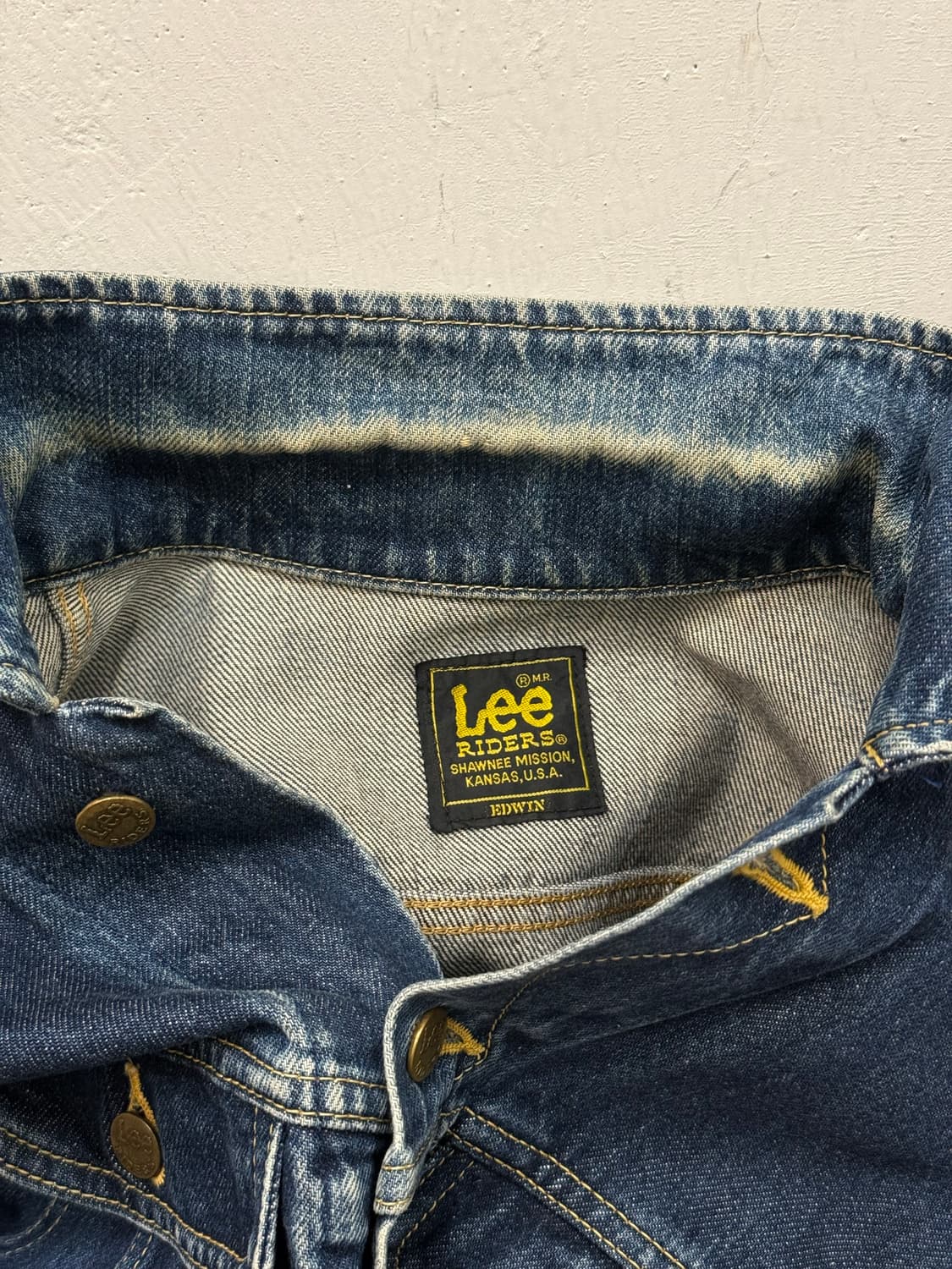 L) Lee RIDERS Denim Trucker Jacket  상품이미지8