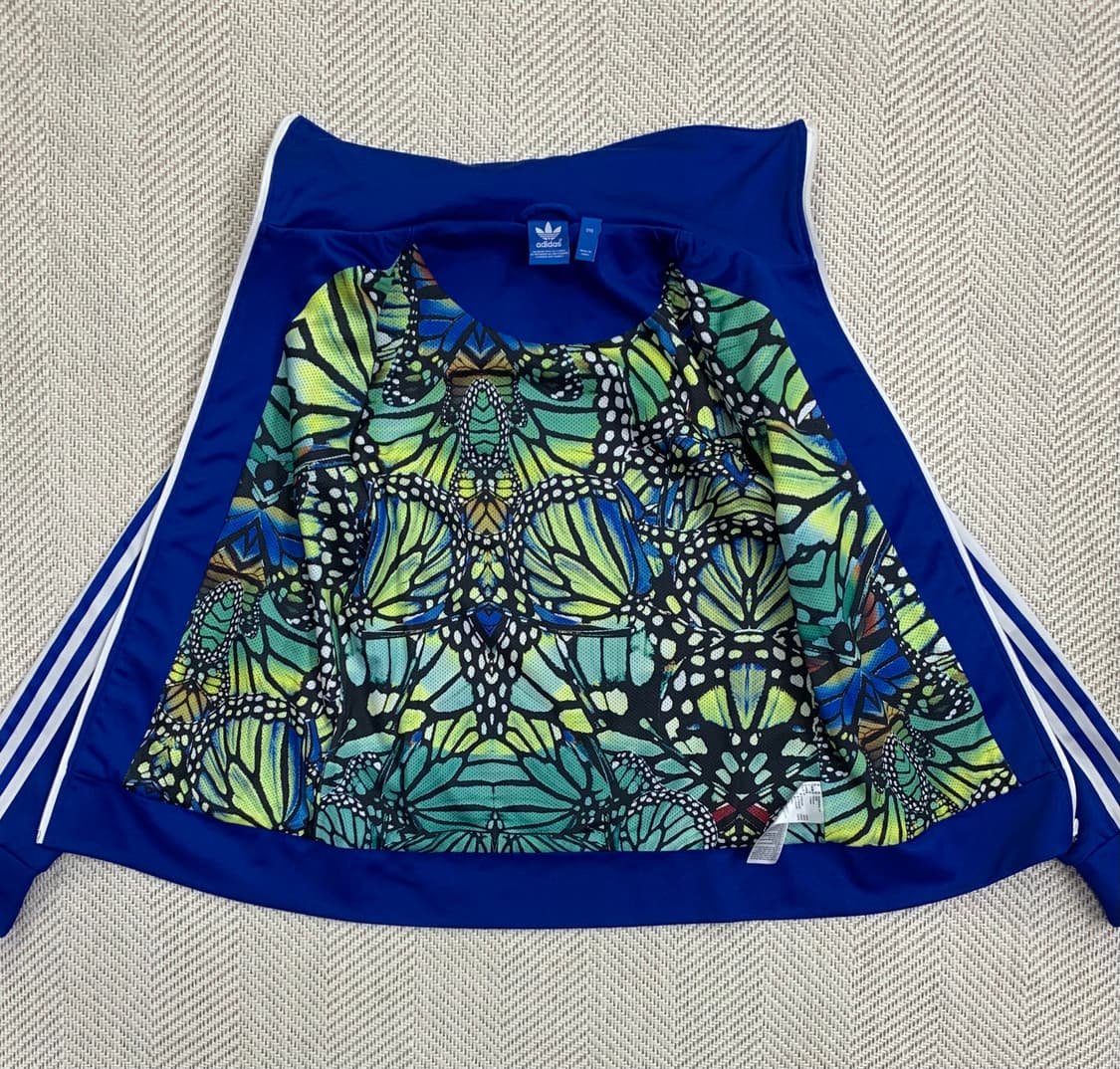 아디다스 유로파 트랙탑 블루 95 (안감 나비패턴) 상품이미지3