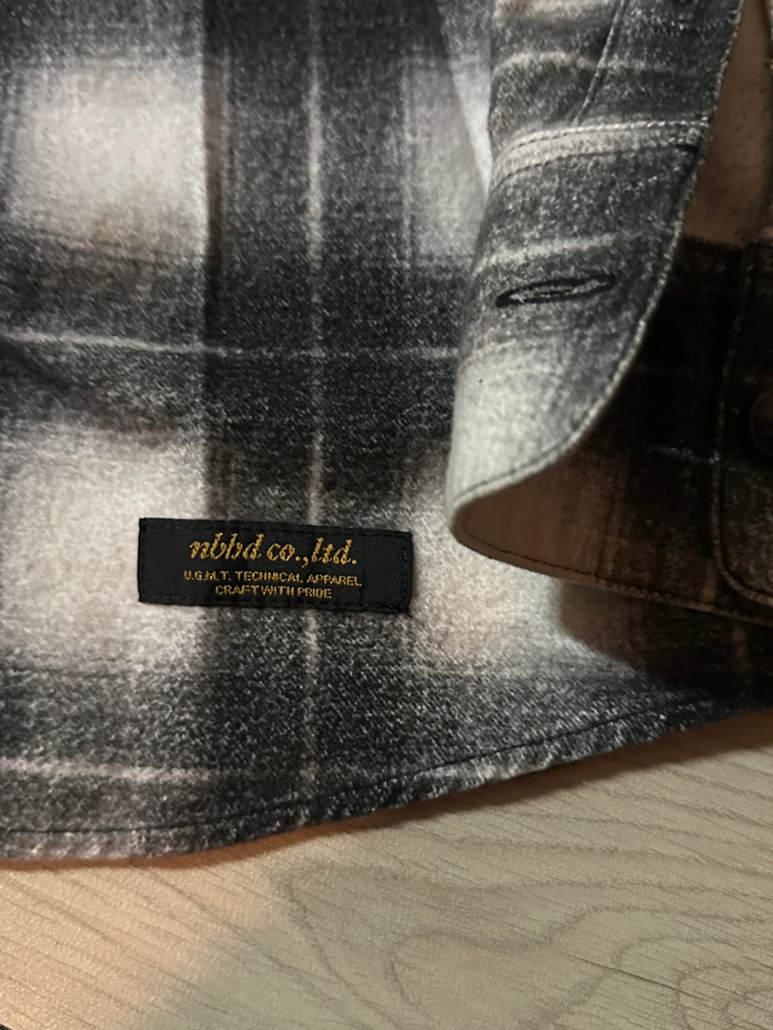 네이버후드 라이더 플란넬셔츠 상품이미지4