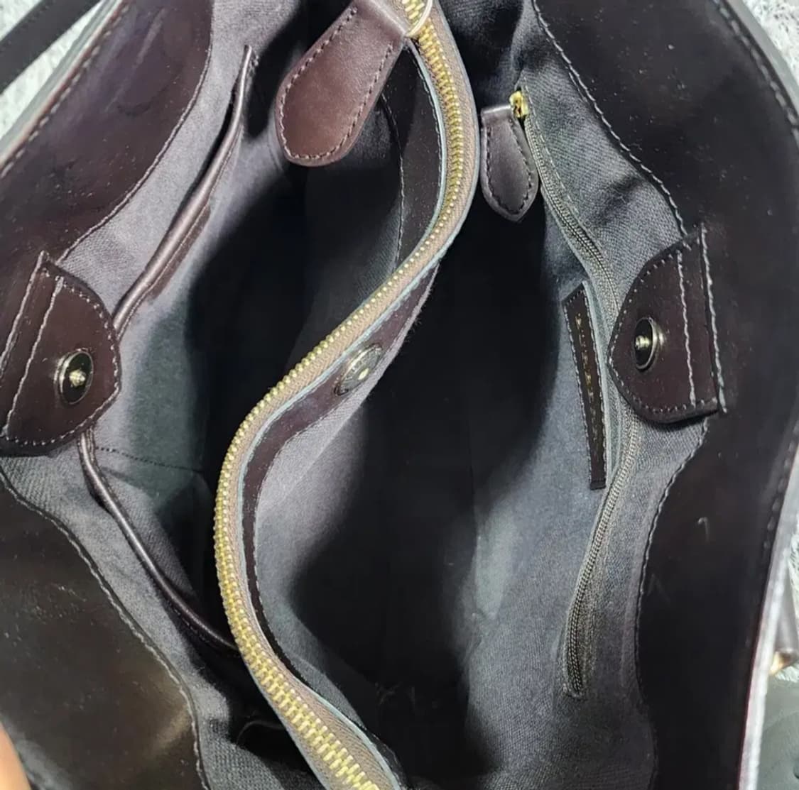 버버리 헤이마켓 체크 토트백 숄더백 상품이미지7