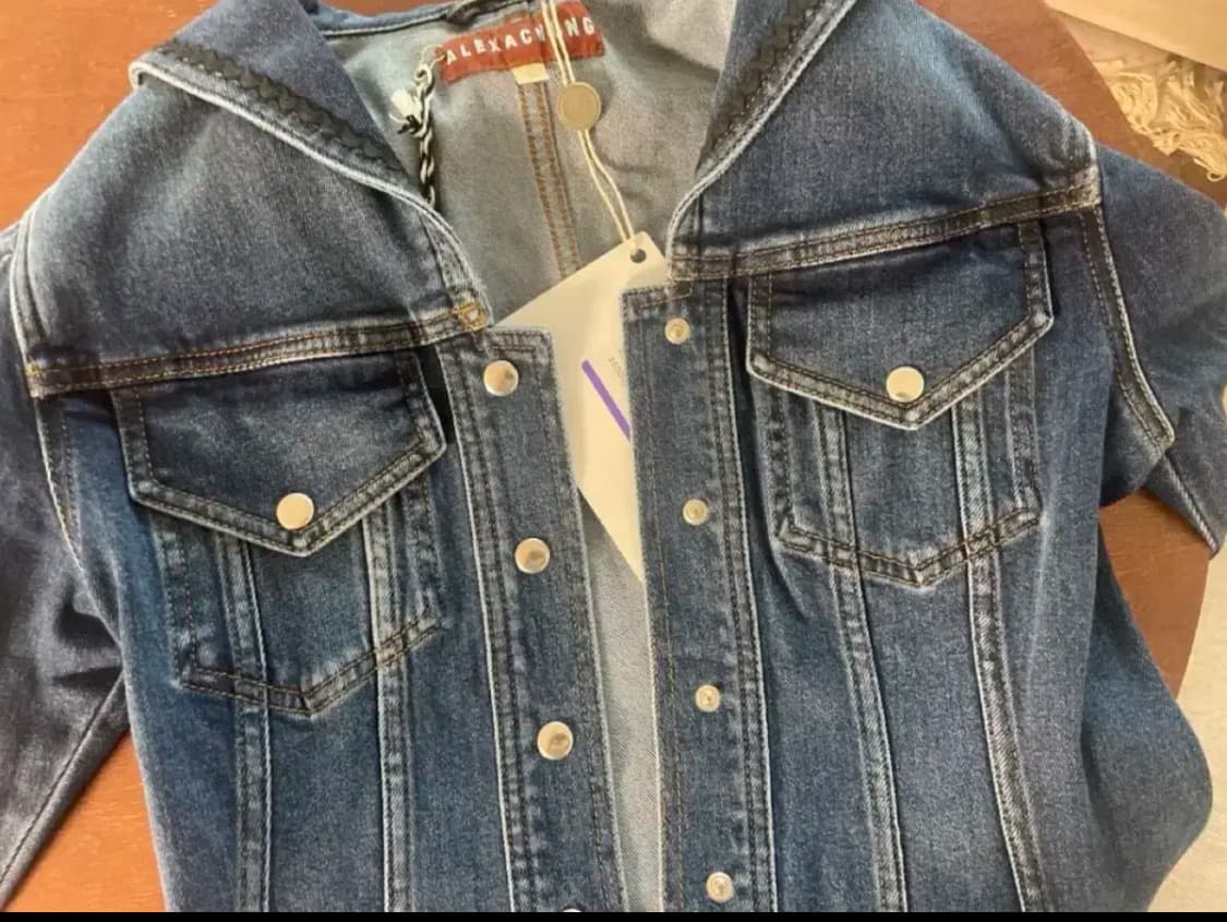 ALEXA CHUNG 알렉사청 LOUIS 세일러 데님 자켓 미사용품 상품이미지4